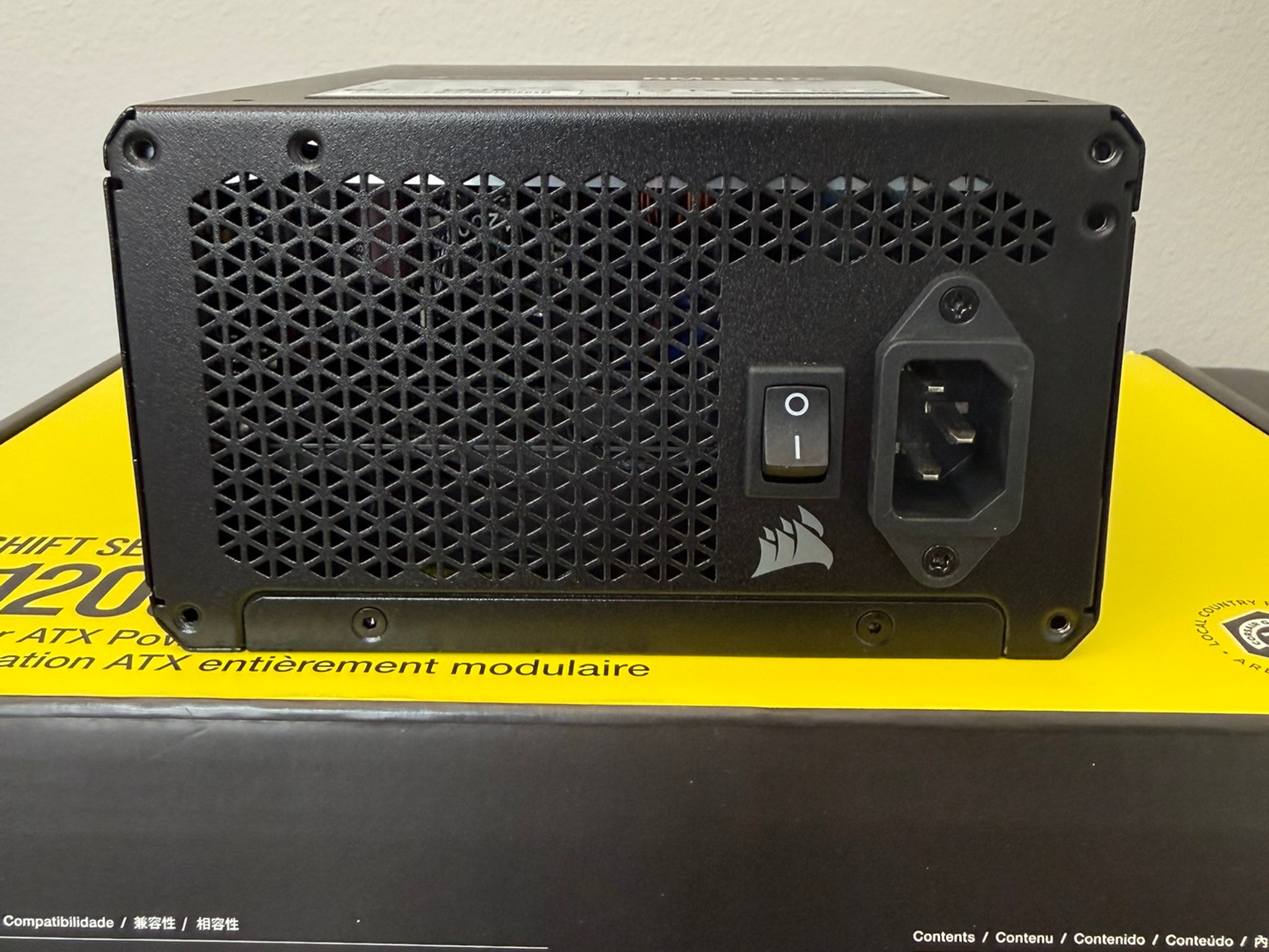 Corsair RM1200x SHIFT 1200W ATX 3.1 PSU | Box + All Cables | Mint Condition