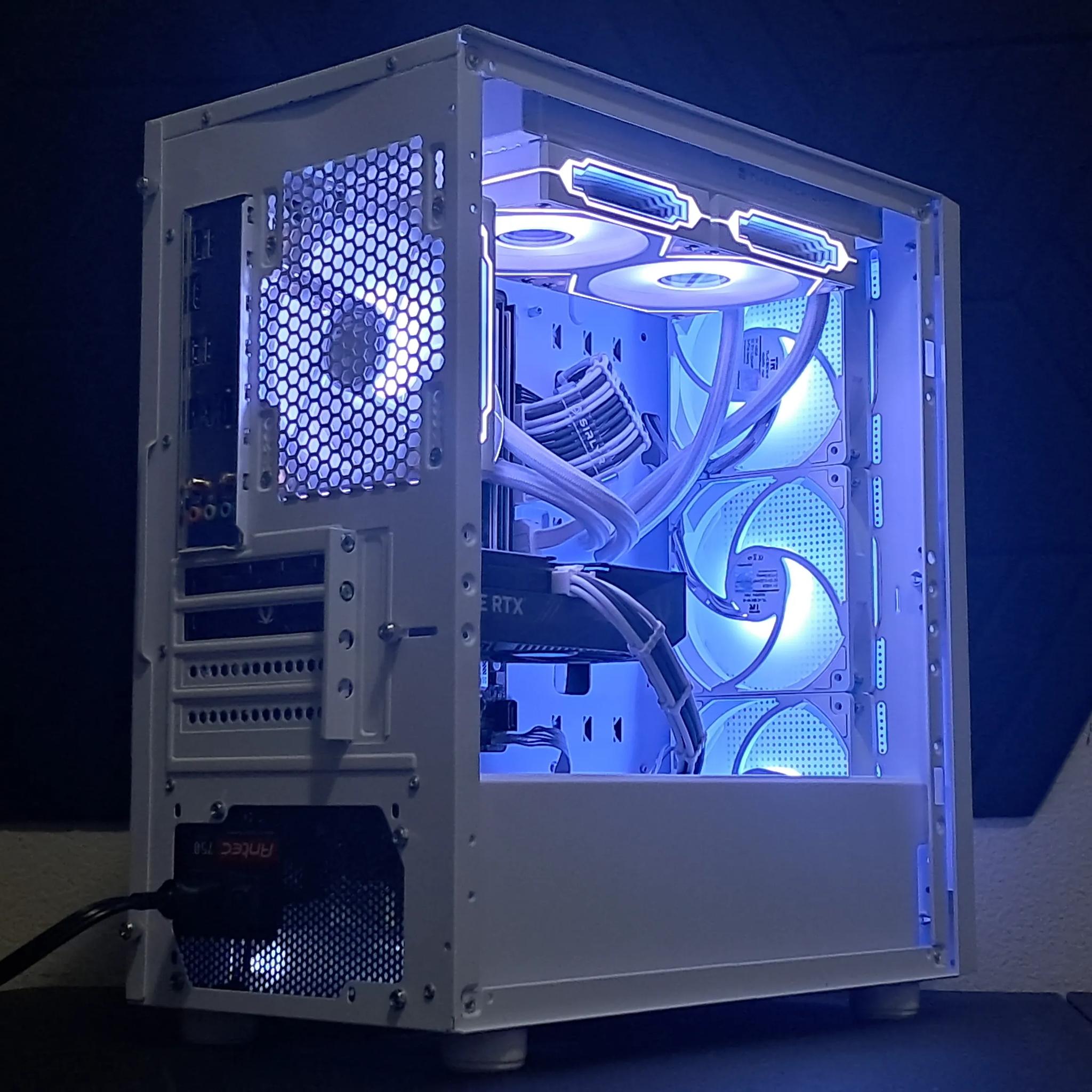 ❄️Icy Blue❄️RTX 5060 Ti 16GB | Core i5-14600K | 32GB DDR4 | 1TB SSD | Gaming/Streaming