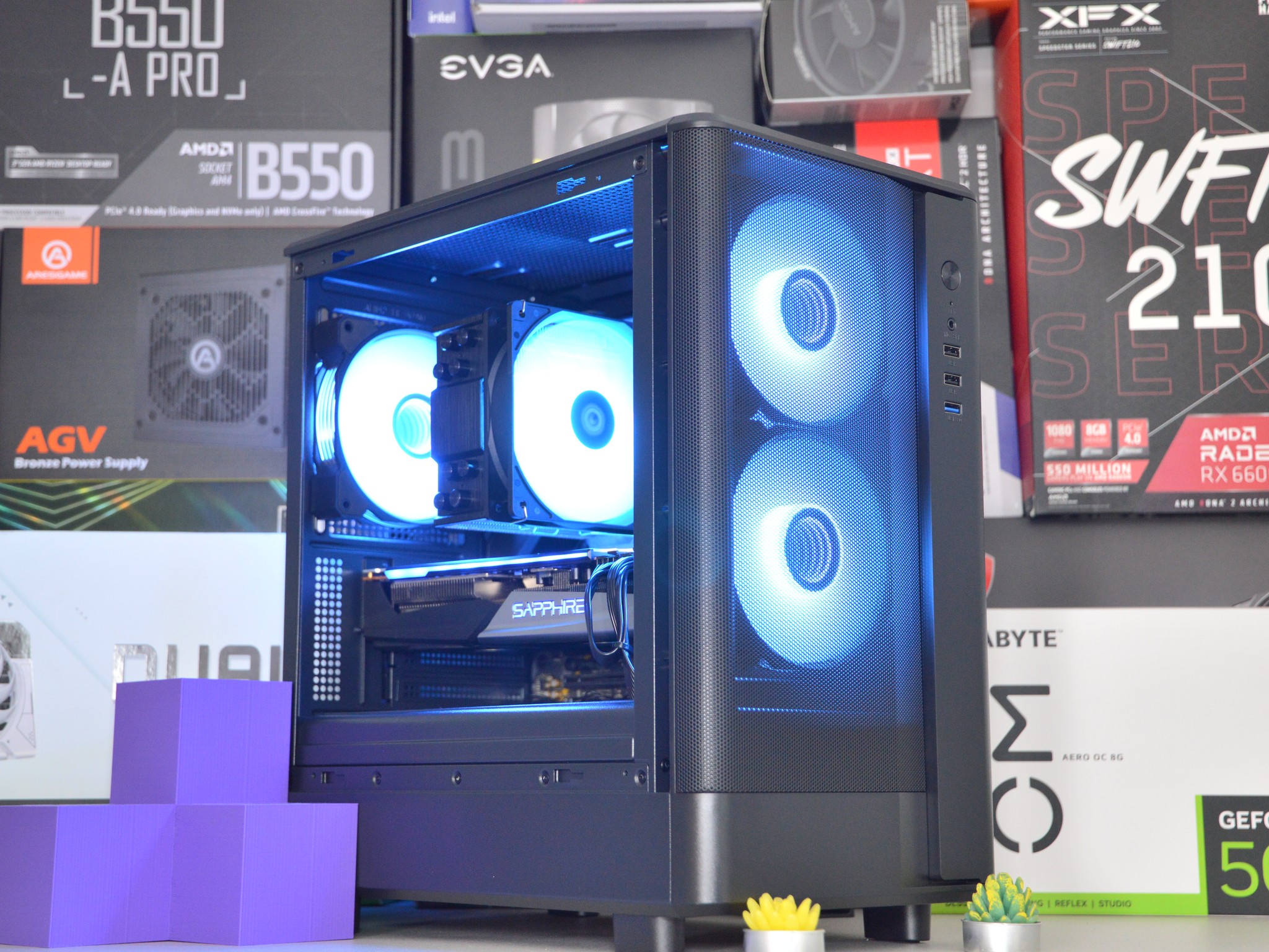 ⚫💸 | RX 5700XT 8GB | INTEL i7-8700 | 16GB DDR4 RAM | 1TB NVME SSD | Midnight Cash |