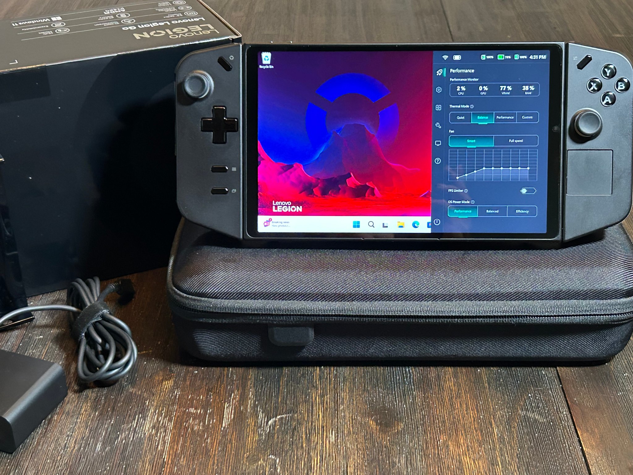 Lenovo Legion Go – Like New | Ryzen Z1 Extreme | 16GB | QHD+ 144Hz