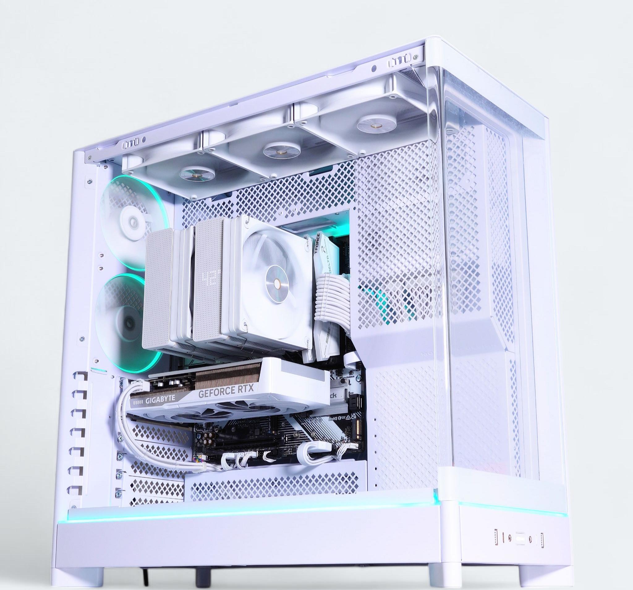 🌬️🥶Iceberg Gaming PC🧊Nvidia RTX 5060 Ti 16GB❄️AMD Ryzen 7 7700❄️32GB DDR5❄️ 1TB