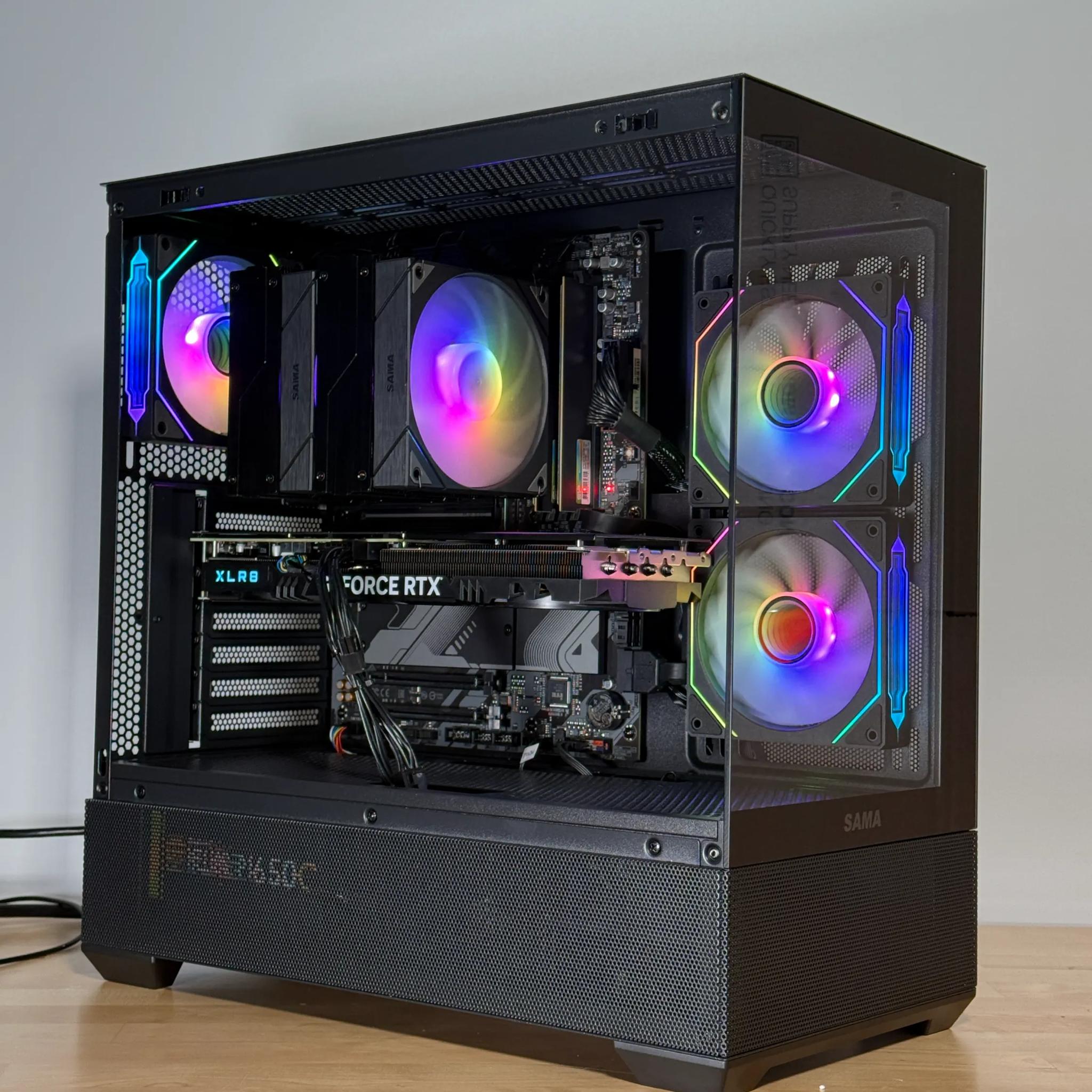 RTX 4070 Ryzen 7700x Gaming PC