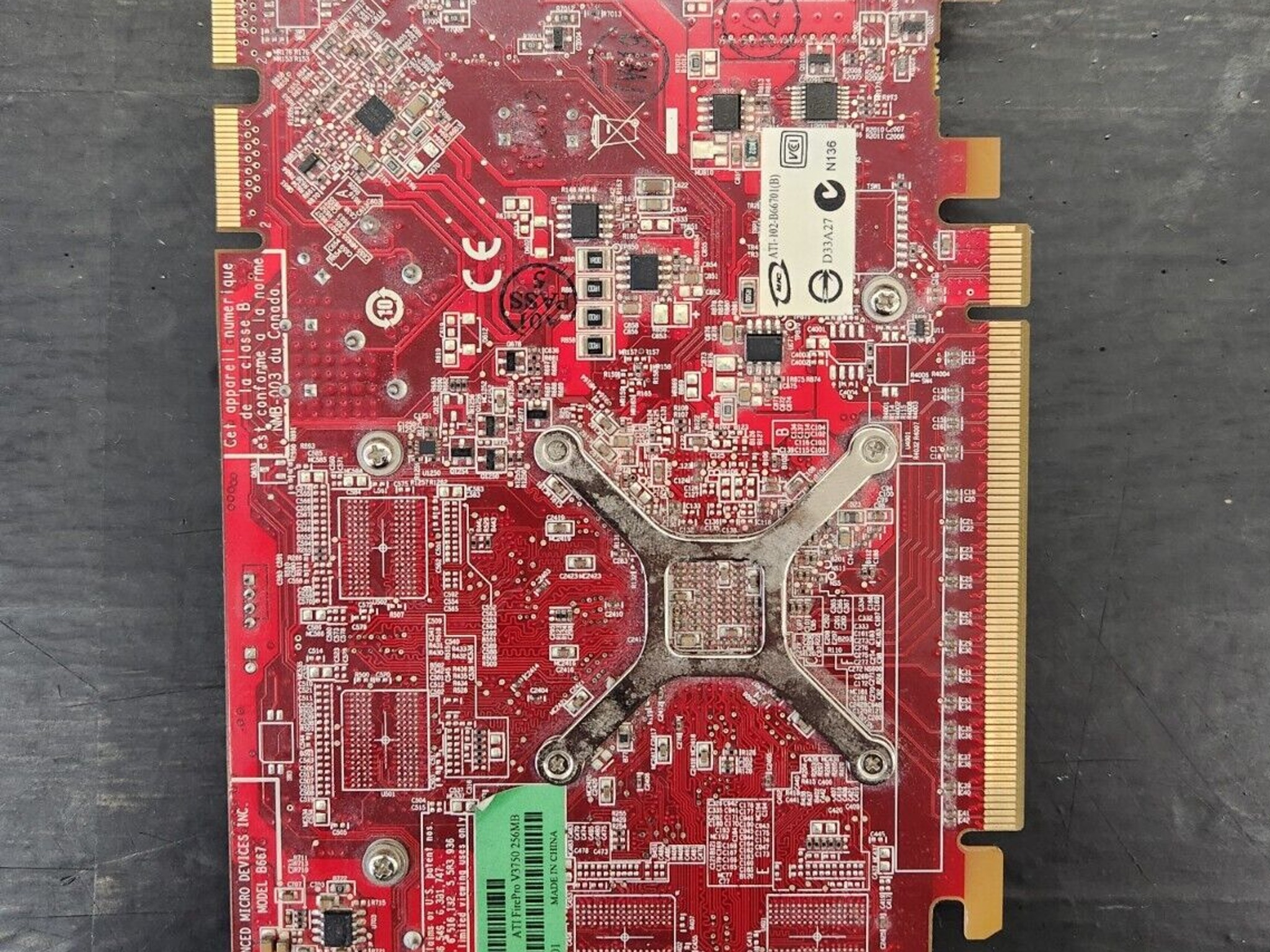 AMD ATI FirePro V3750 256MB GDDR3 Graphics Card - DisplayPort, DVI