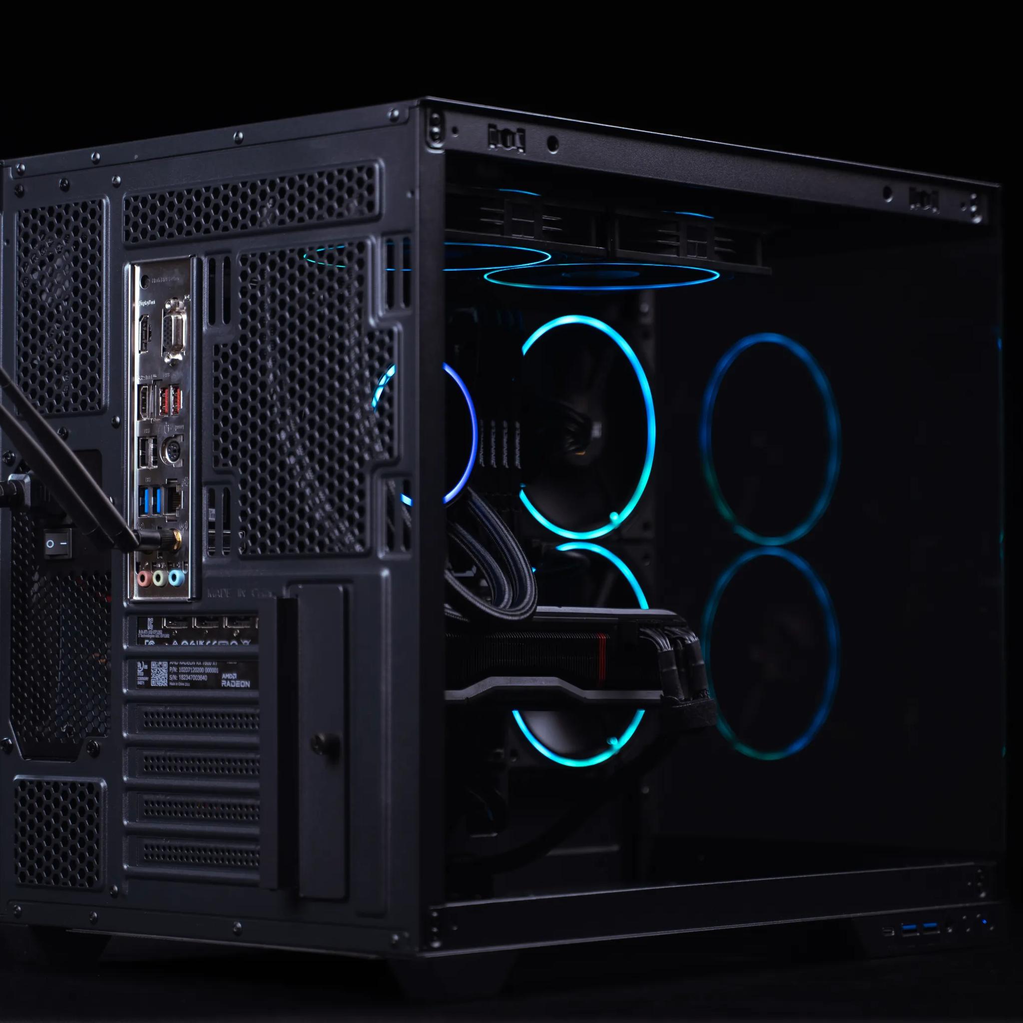 “Chrysochroa 2f” RX 7800 XT Ryzen 7 32GB Windows 11 2TB Gaming PC Powerhouse
