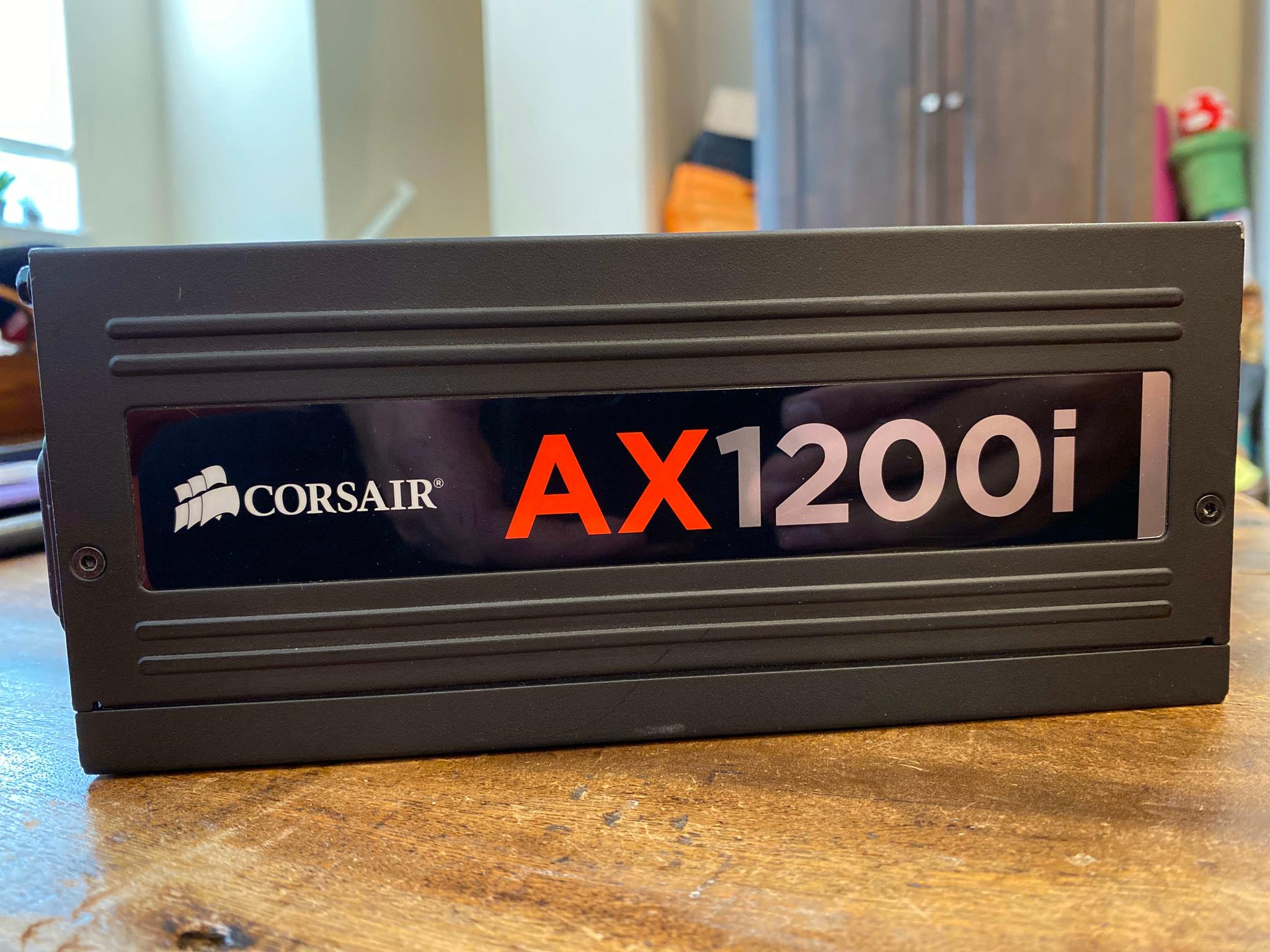 Corsair AX1200i 80+ Platinum | Custom-Sleeved Cables