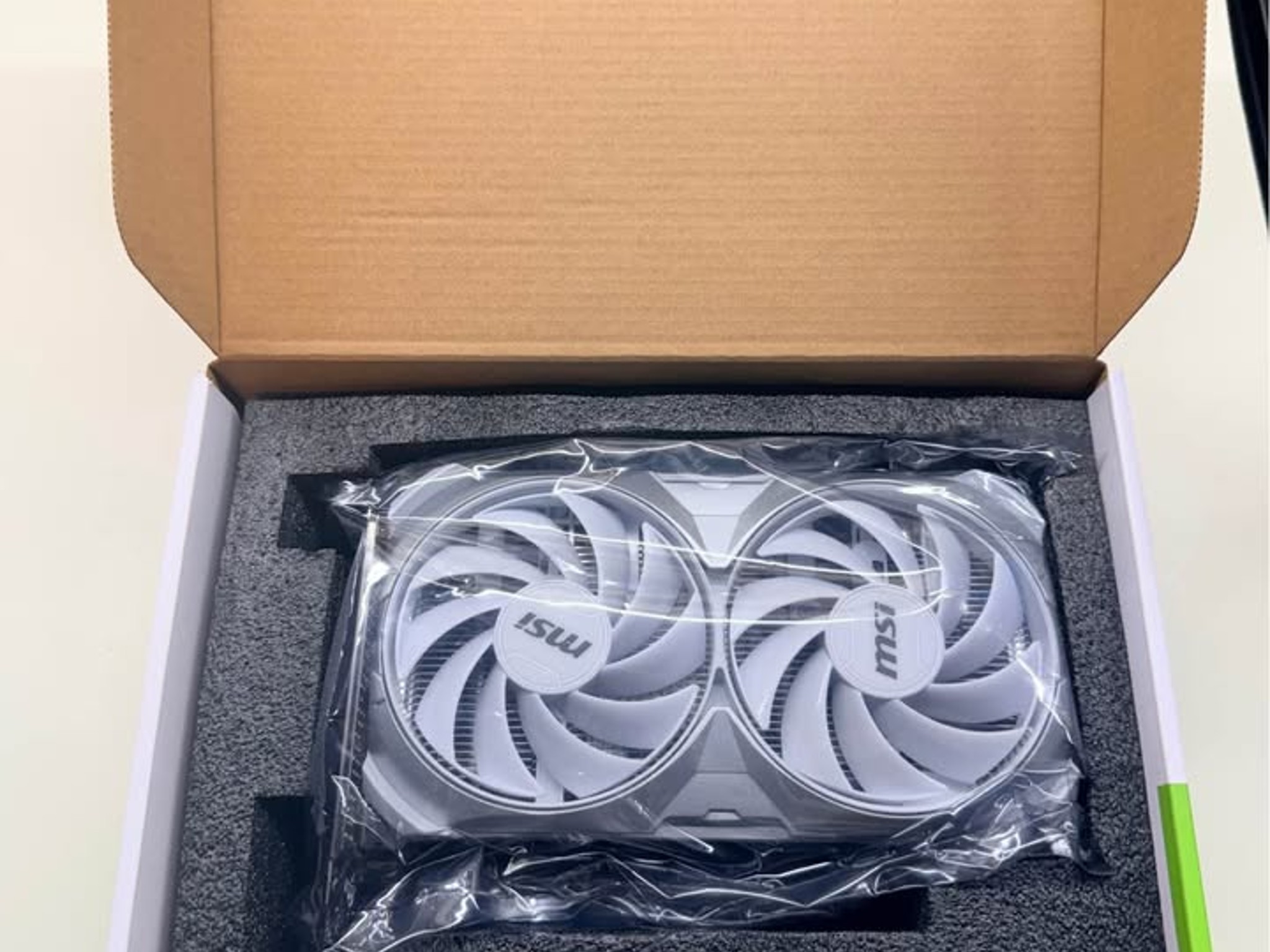 MSI GeForce RTX 4060 Ventus 2X White 8GB OC Graphics Card