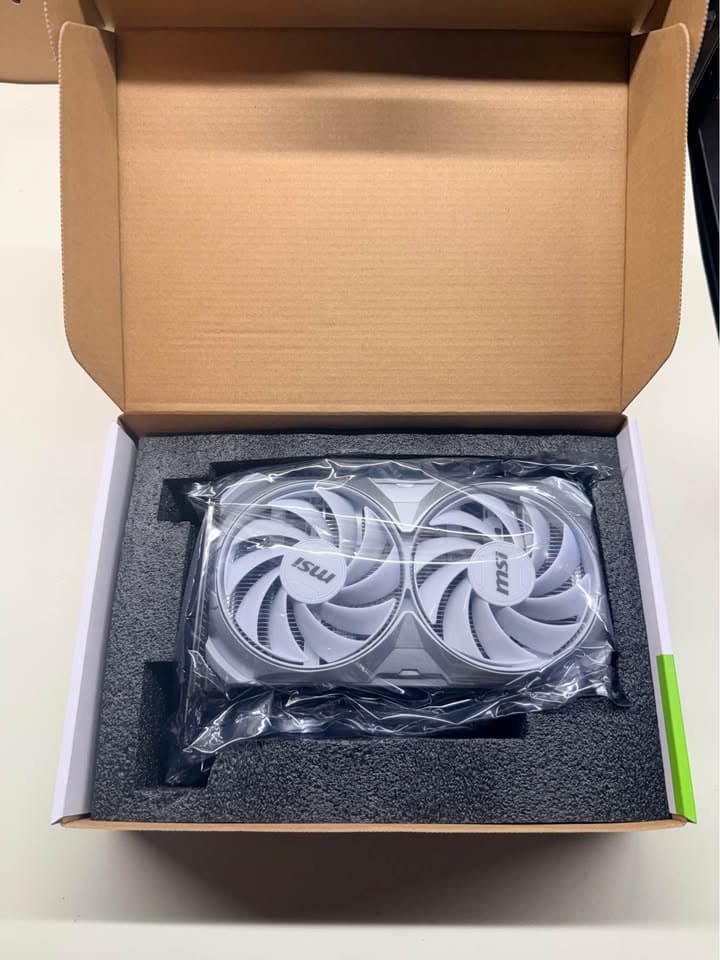MSI GeForce RTX 4060 Ventus 2X White 8GB OC Graphics Card