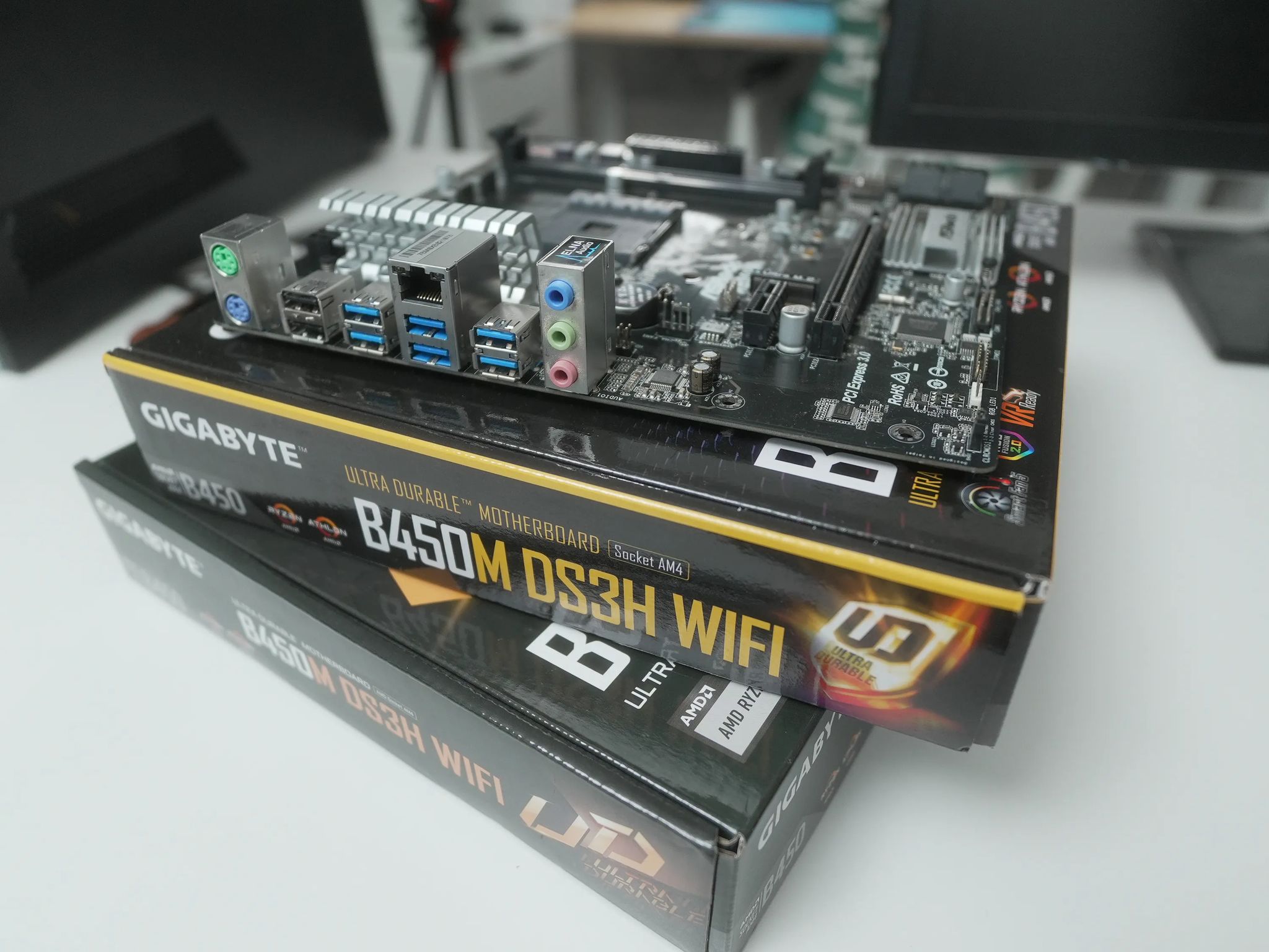 3 AM4 motherboards (as is)
