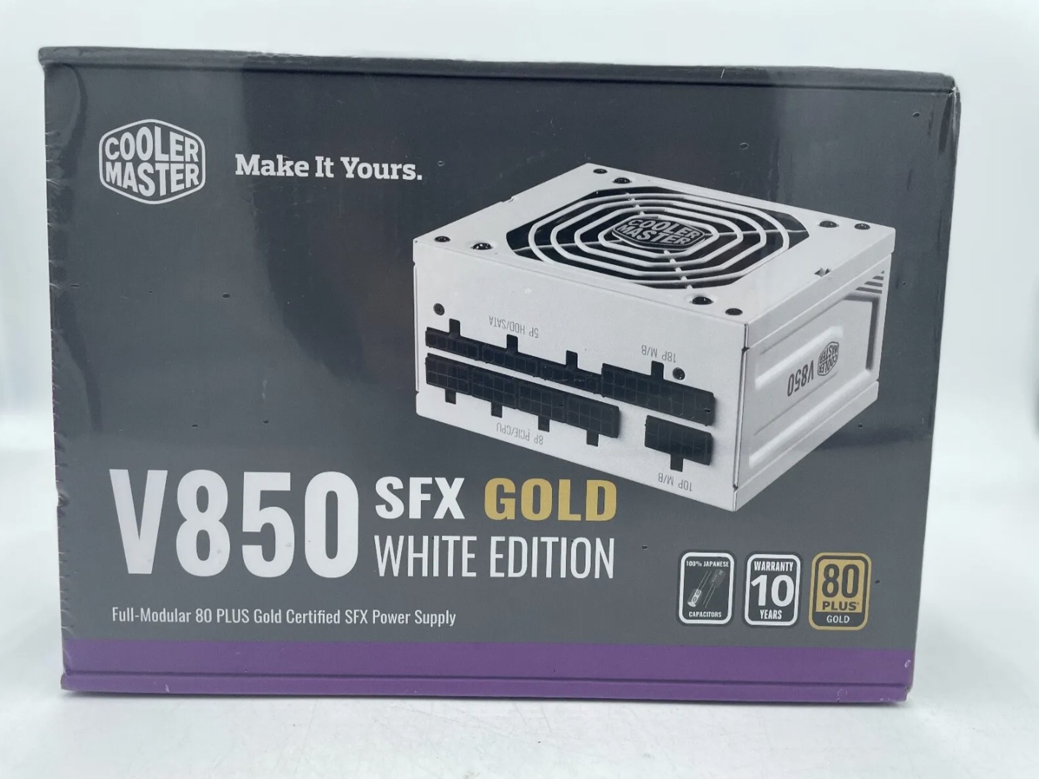 Cooler Master V850 White Edition 850W 80 Plus Gold SFX Power Supply