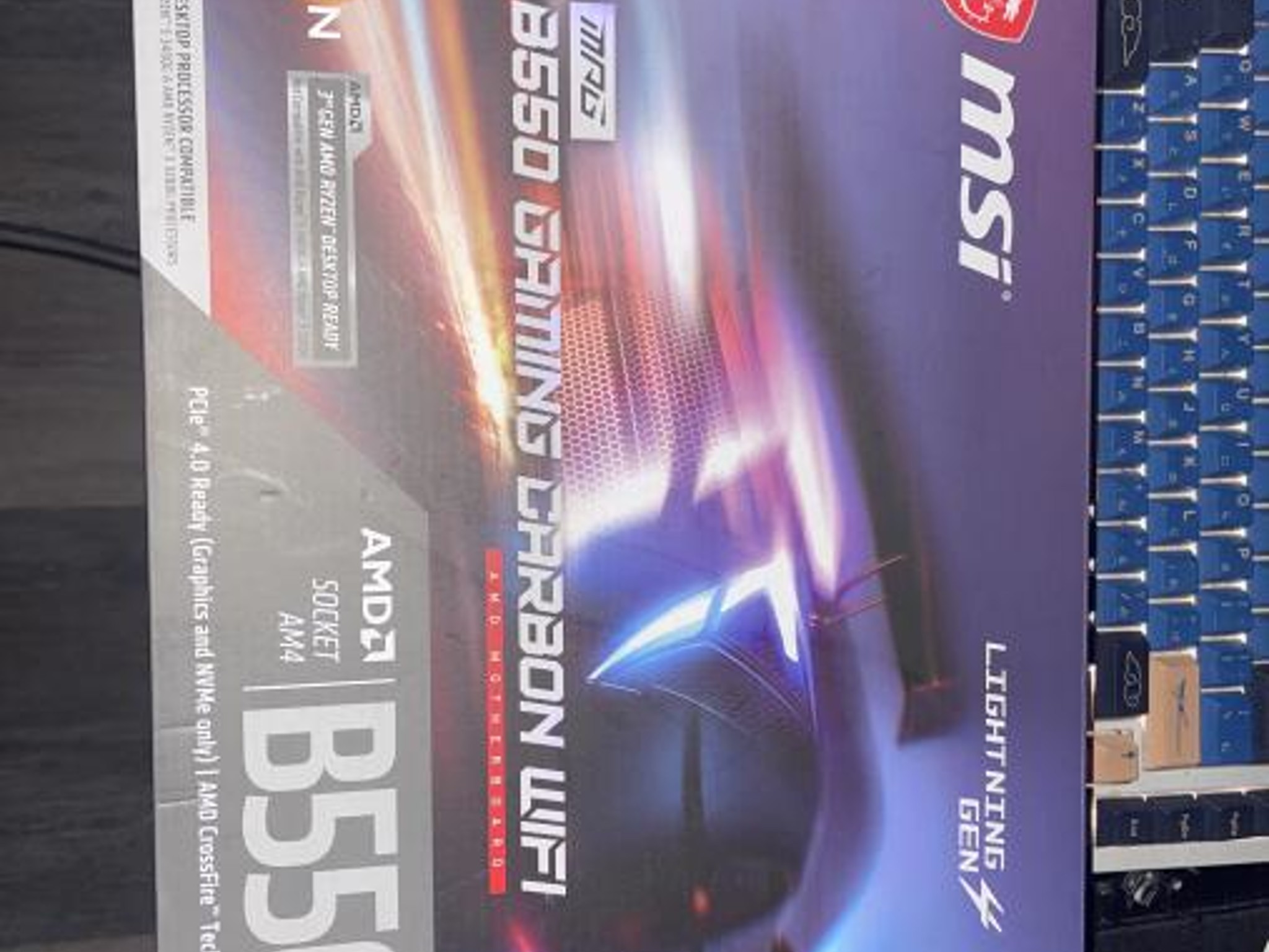 MSI B550 Gaming Carbon WIFI