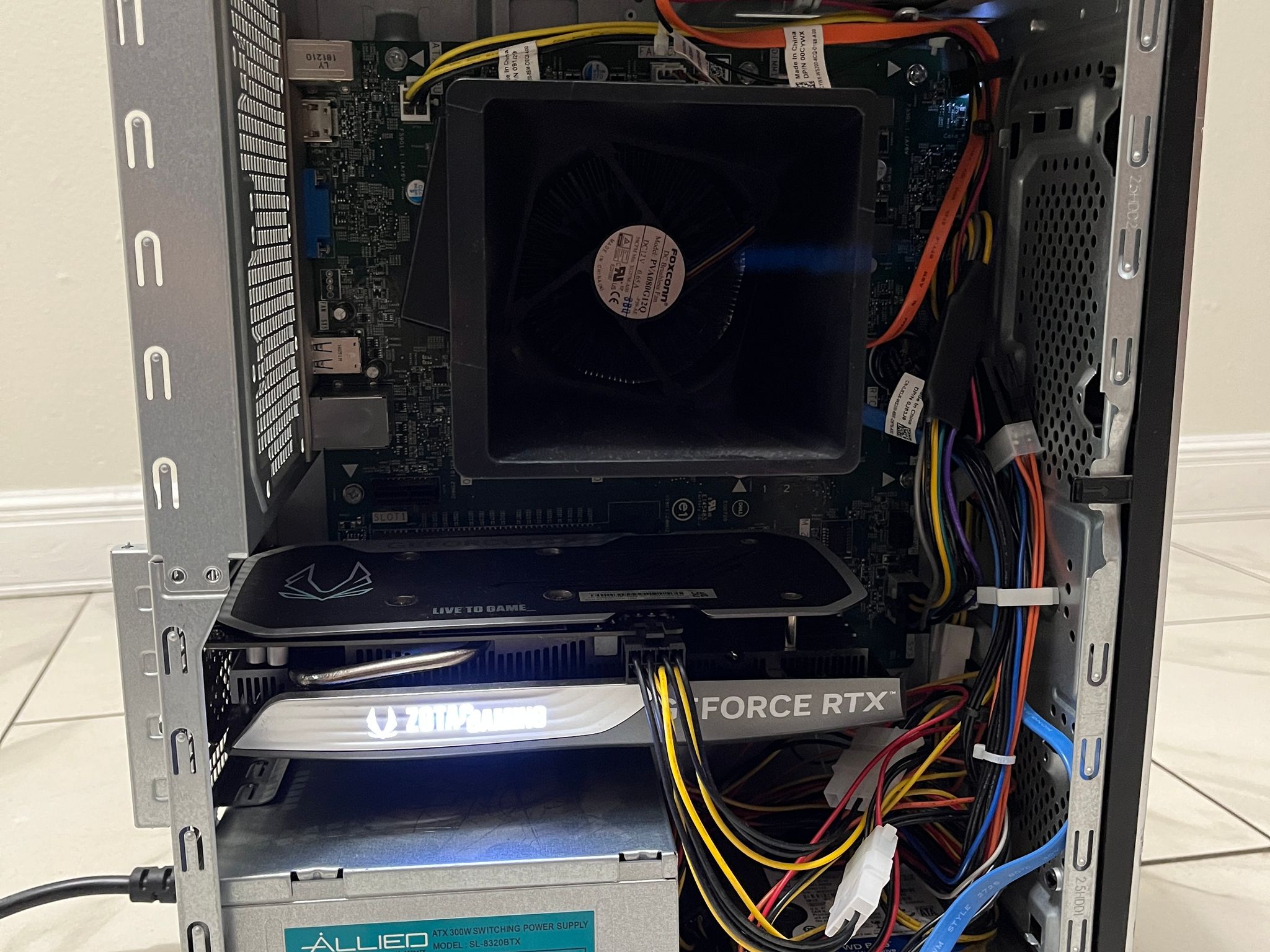 NVIDIA RTX 4060, Intel Core i5-8400, 16GB RAM, 1.1 TB Storage, Dell Gaming PC w/ Wi-Fi & BT