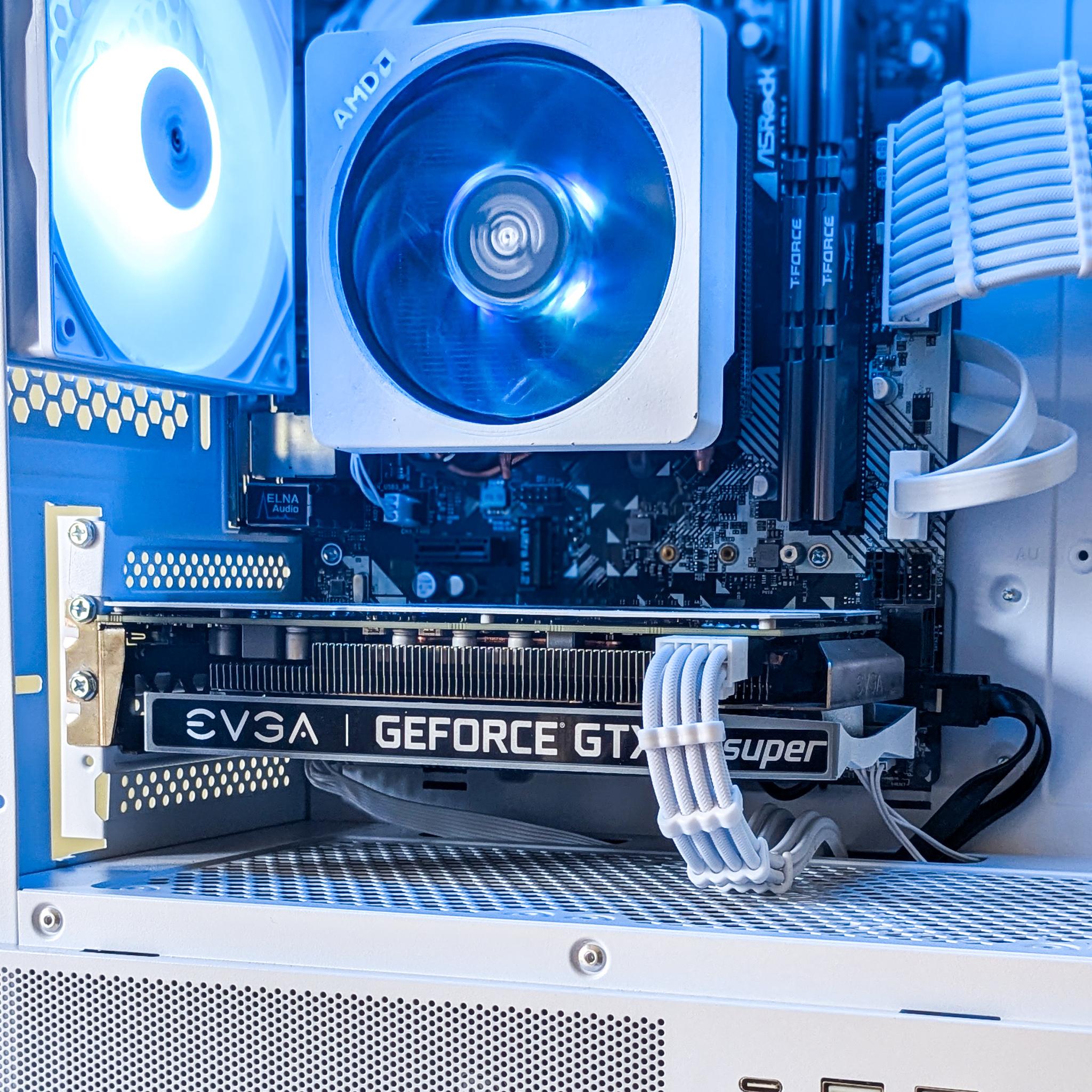 🌊 Azure Tempest ❄️ || GTX 1660 Super | AMD Ryzen 5 2600 | 16GB DDR4 RAM | 1TB + 128GB Storage