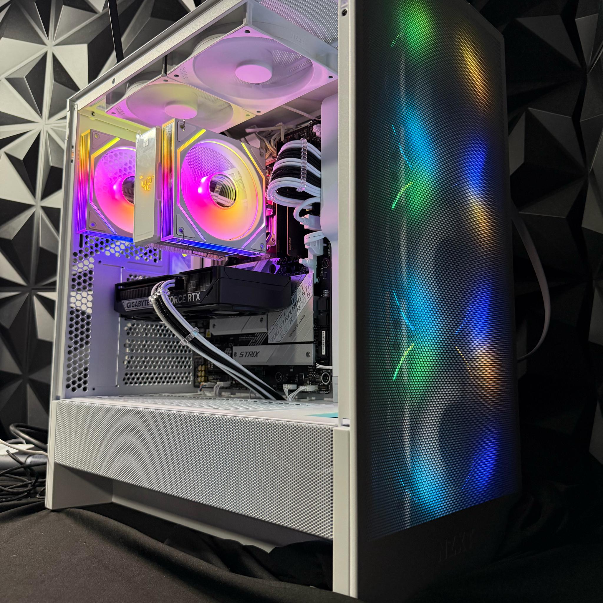 ❄️⚔️ ICE KNIGHT ⚔️❄️ Ryzen 5 7600X| RTX 5060Ti| 1.25 TB NVMe| 16 GB DDR5| 650 W PSU