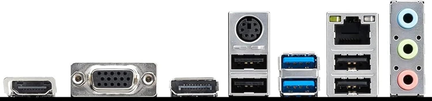 MSI PRO H610M-G DDR4 Motherboard (12th/13th/14th Gen Intel Core, LGA 1700 Socket, DDR4)