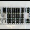 Computer PC Organizer 2 Set 36 Compartment Customizable Case Screw / Fittings
