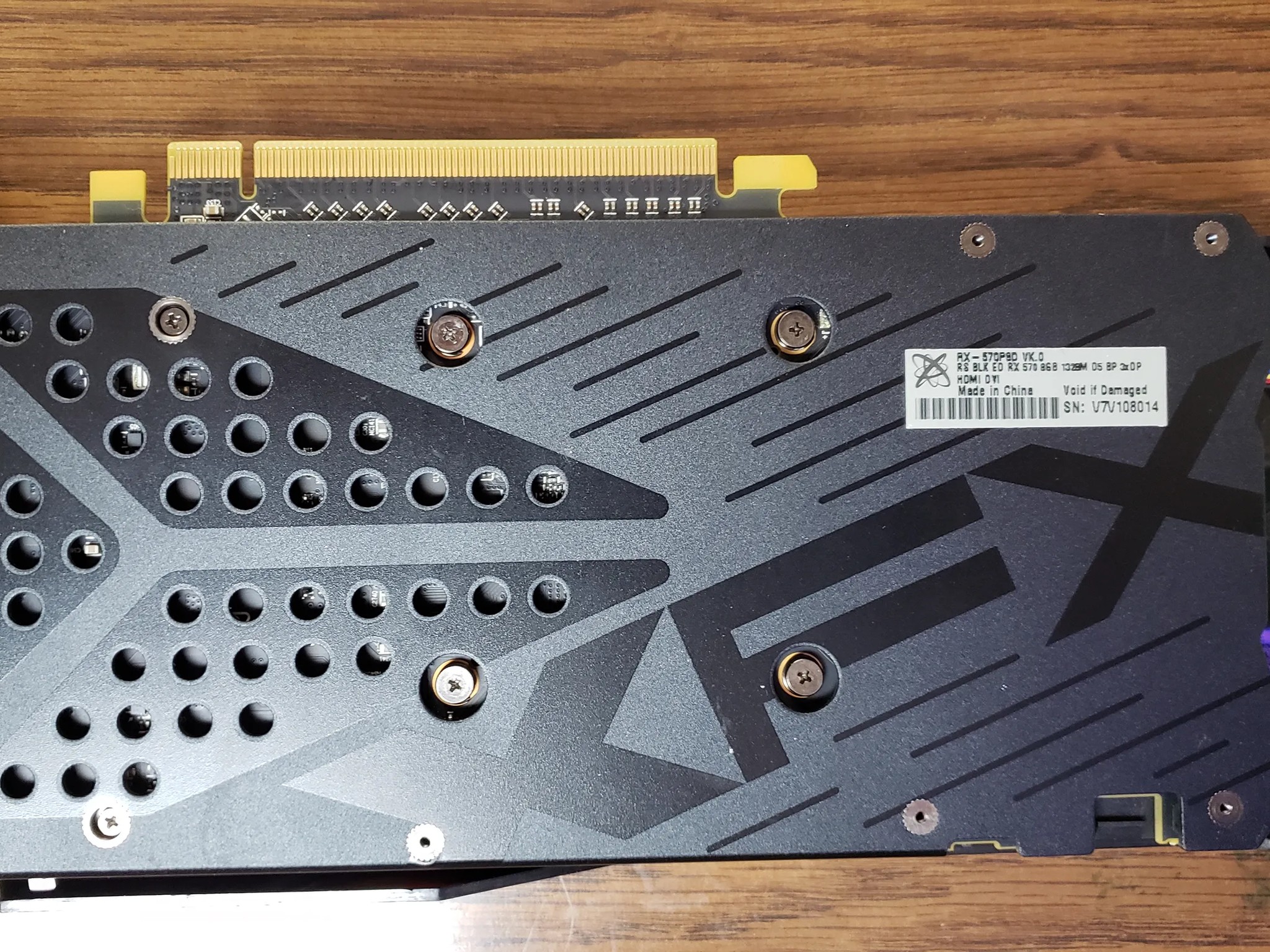 XFX RX 570 graphics card 8gb mem