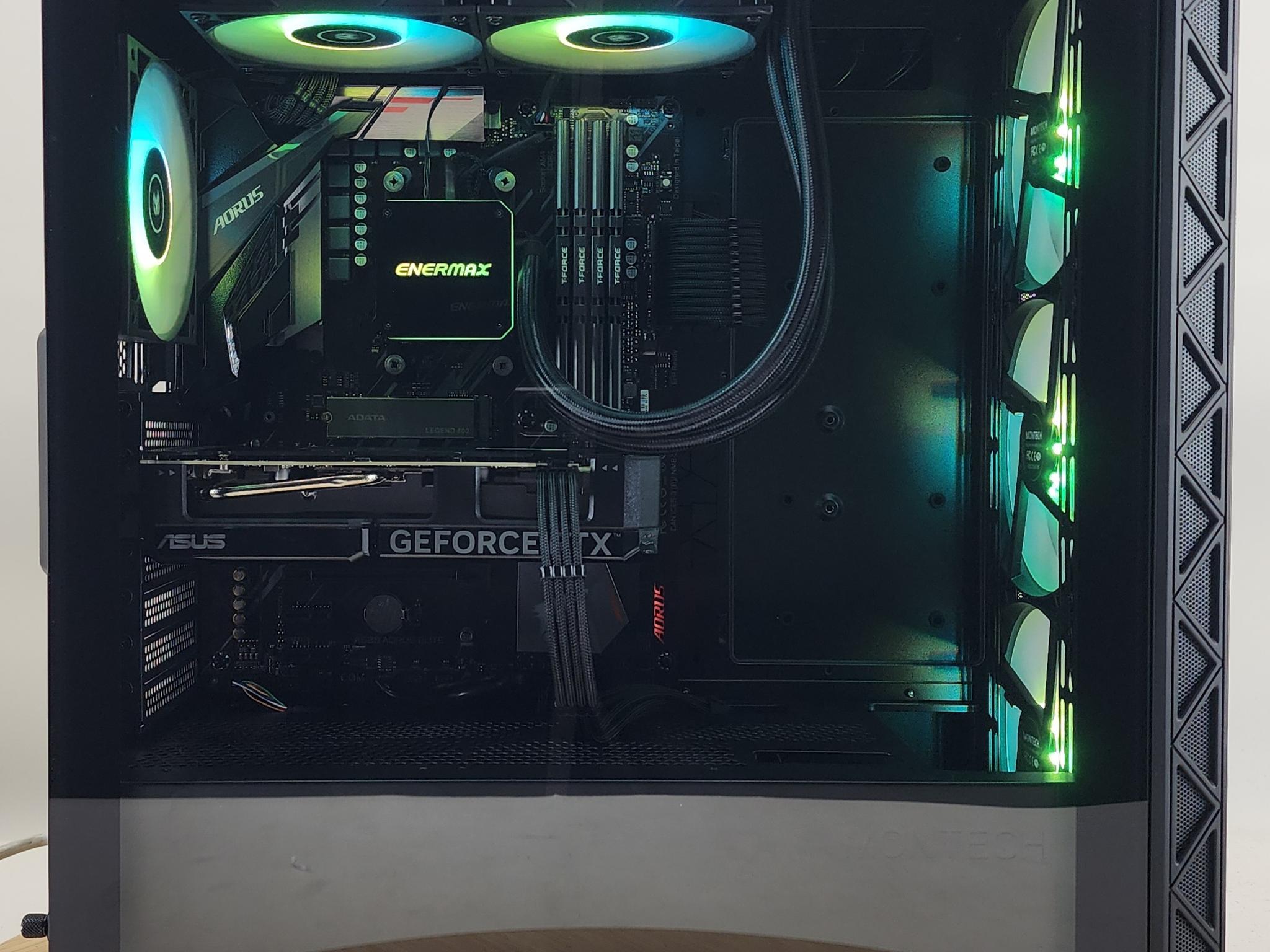 Gaming PC Ryzen 7 5700X3D 32GB RAM 1TB SSD RTX 4060 Ti 16GB Windows 11 Computer