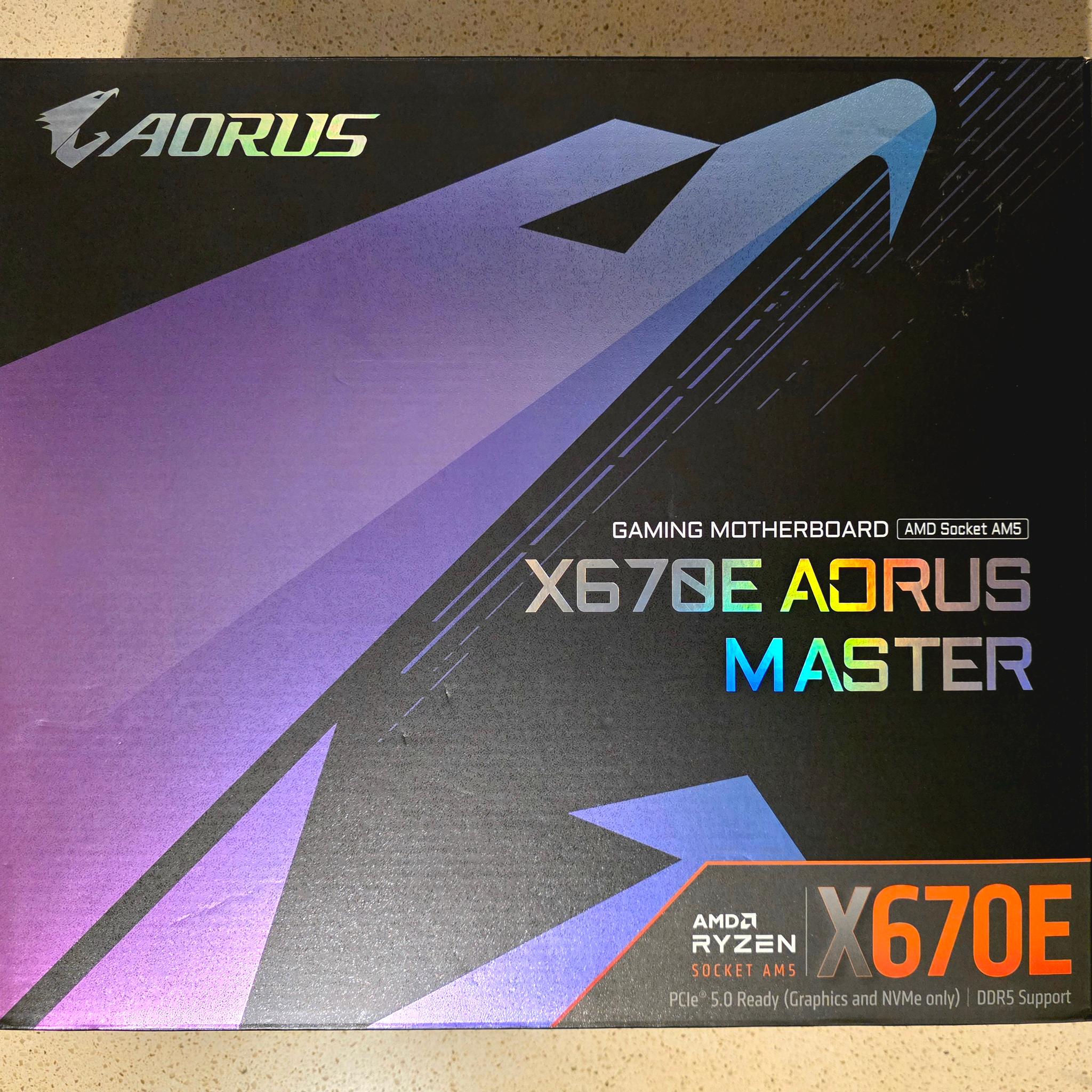 Gigabyte X670E AORUS MASTER