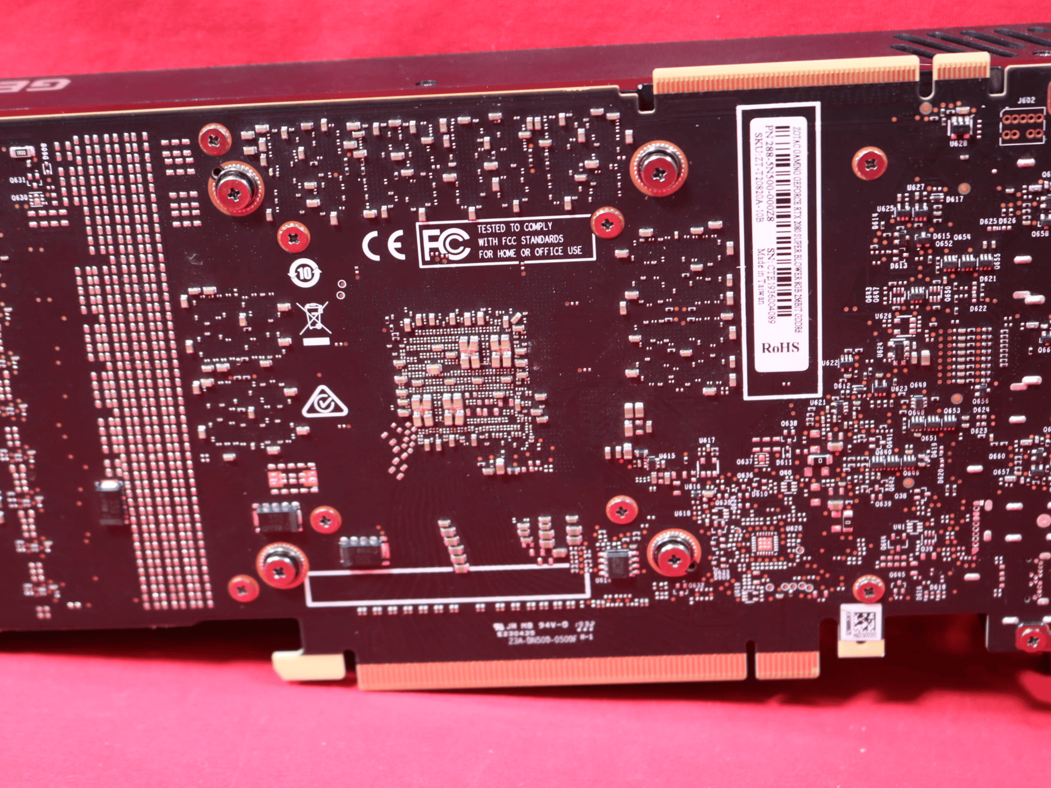 *AS IS/FOR REPAIR* Zotac Gaming GeForce RTX 2080 SUPER Blower 8GB GDDR6 Desktop GPU ZT-T20820A-10B