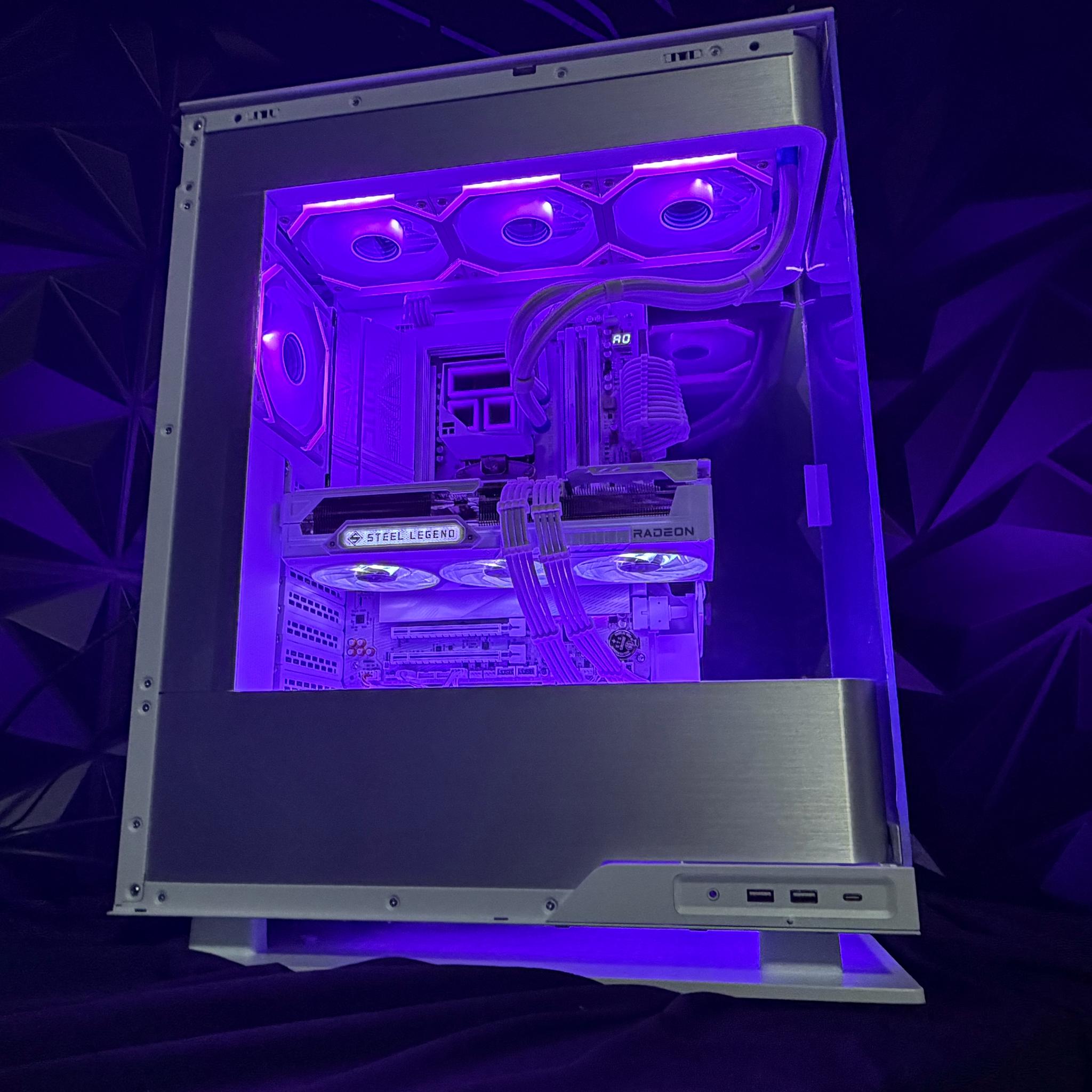 🥛❄️ ARCTIC MILK ❄️🥛👑 Ryzen 9 7900X| RX 9070XT| 32 GB DDR5| 2.75 TB NVMe| 850W PSU