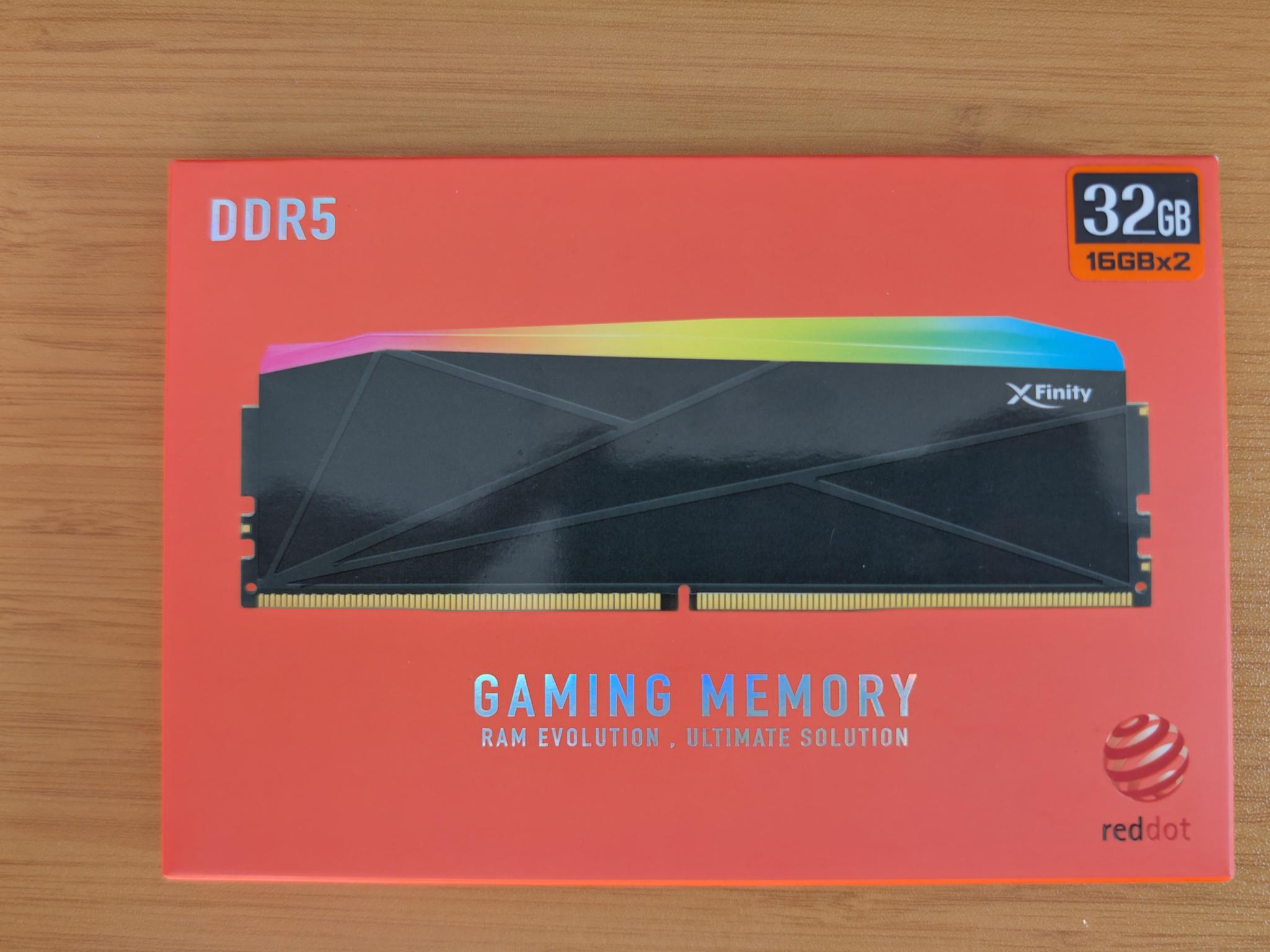 V-Color Manta XFinity RGB 32GB (2x16GB) DDR5-6000 CL30 EXPO/XMP - Brand New Sealed