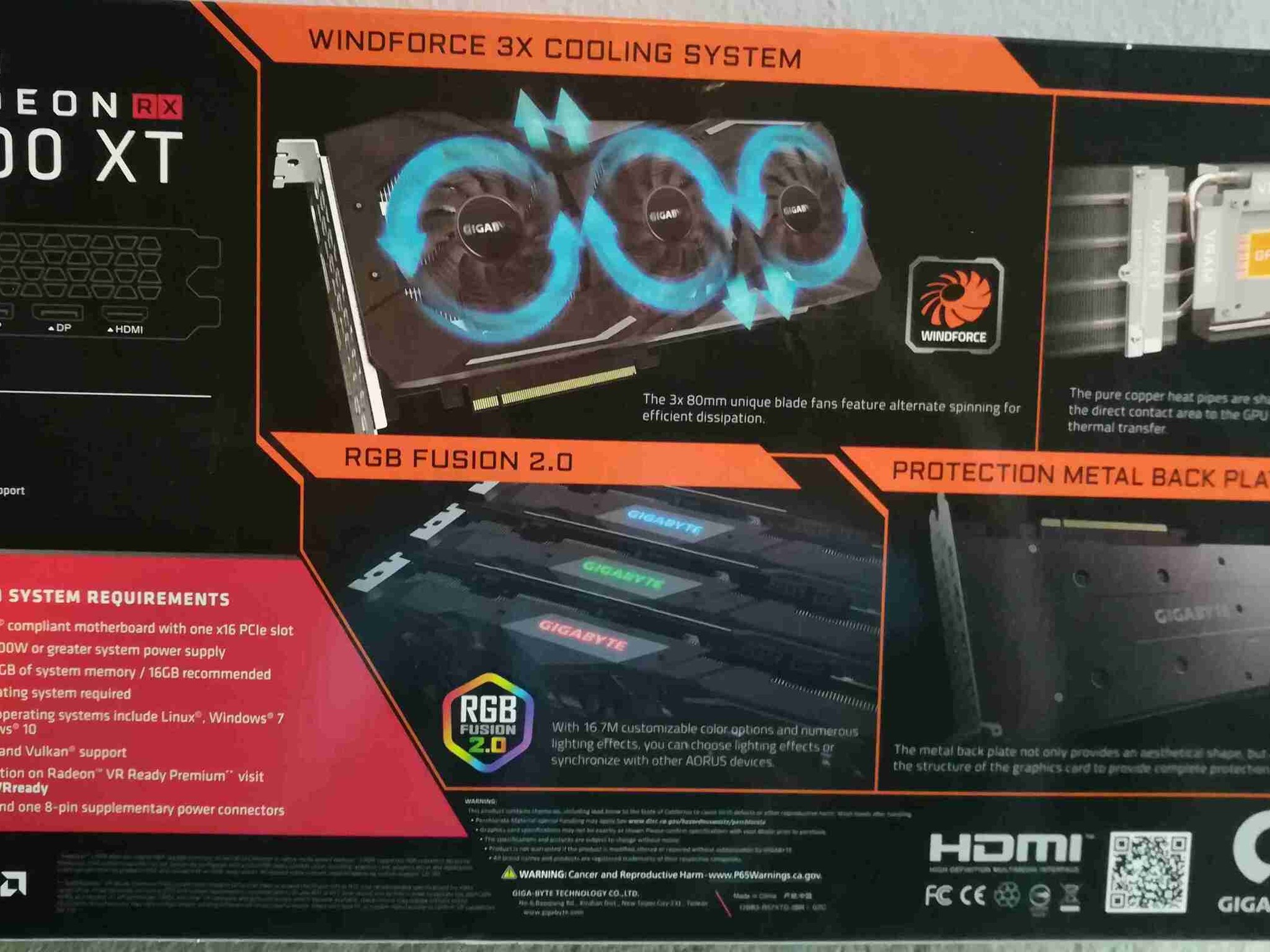 Gigabyte 5700XT 8GB