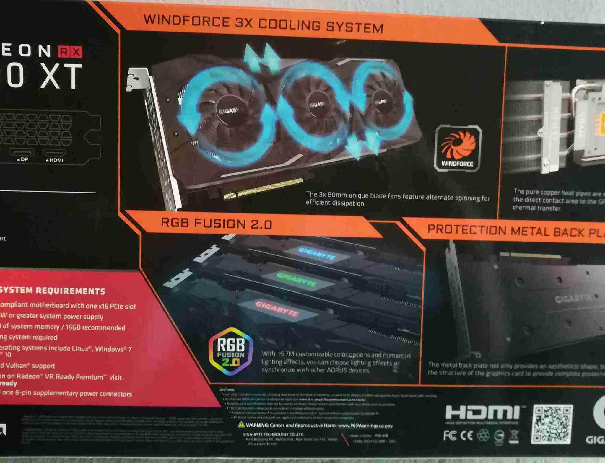 Gigabyte 5700XT 8GB