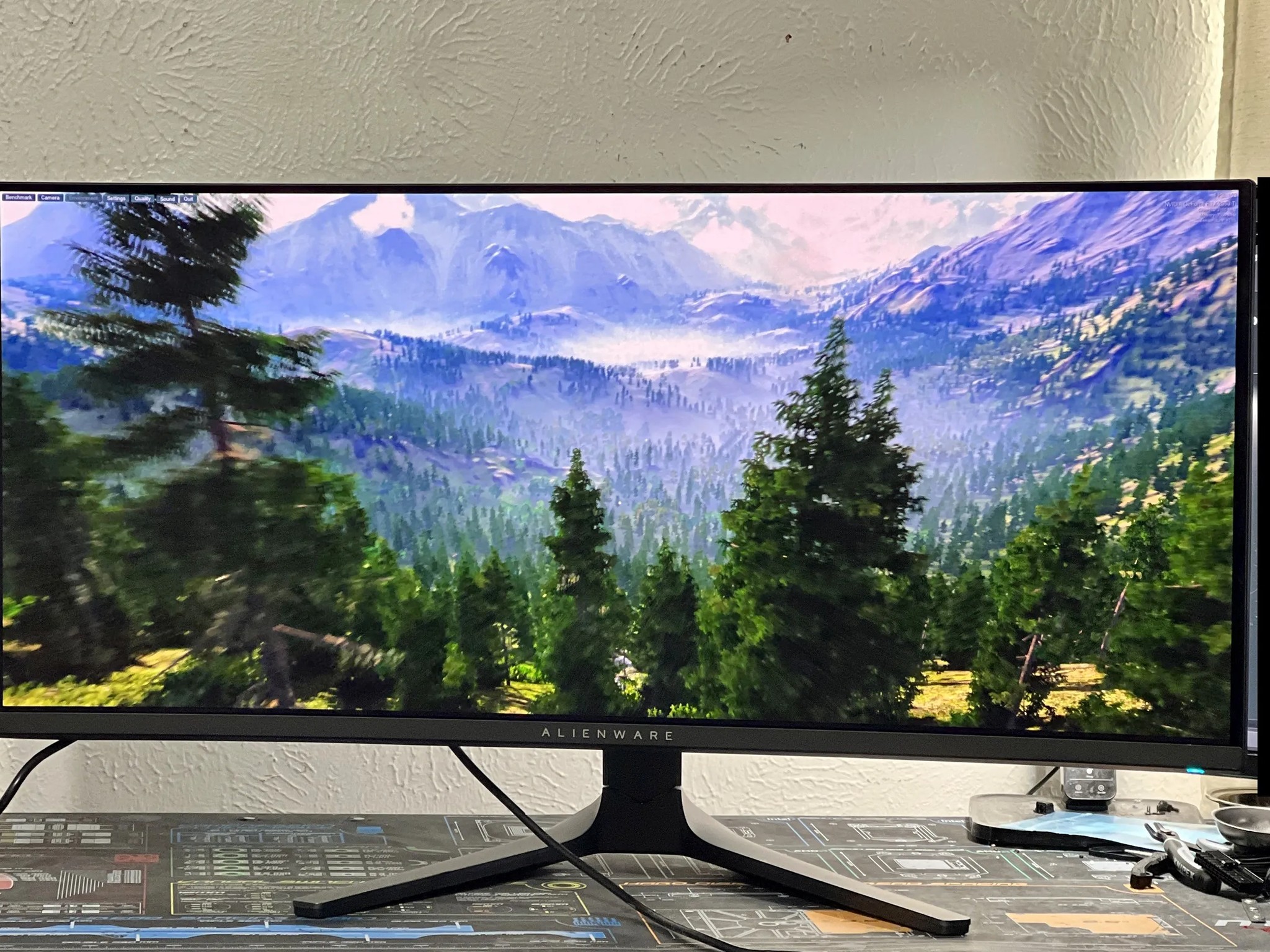 Alienware 34" Curved QD-OLED 165 Hz Gaming Monitor - AMD FreeSync™ Premium Pro - AW3423DWF