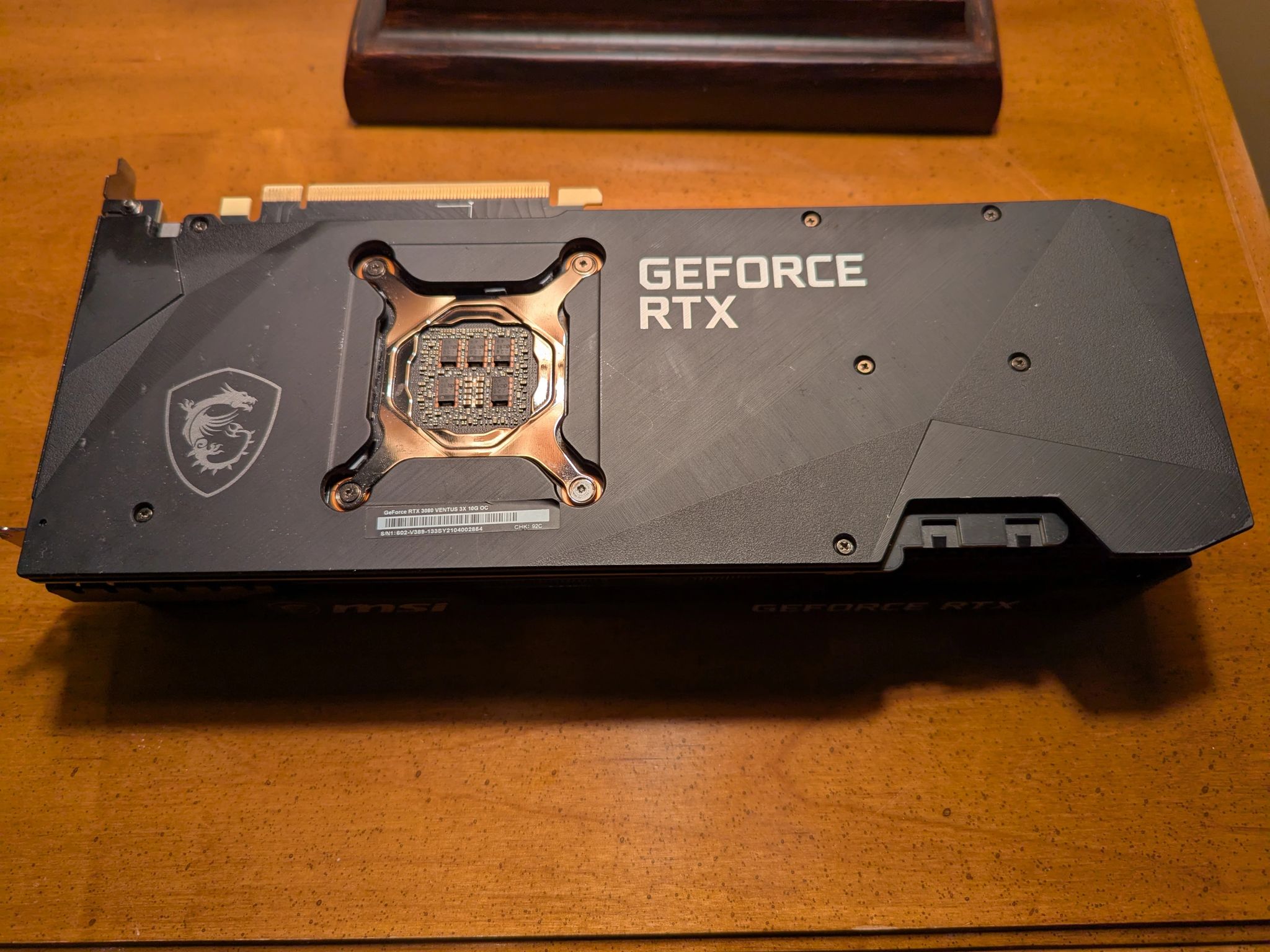 MSI GeForce RTX 3080 Ventus 3X 10GB OC