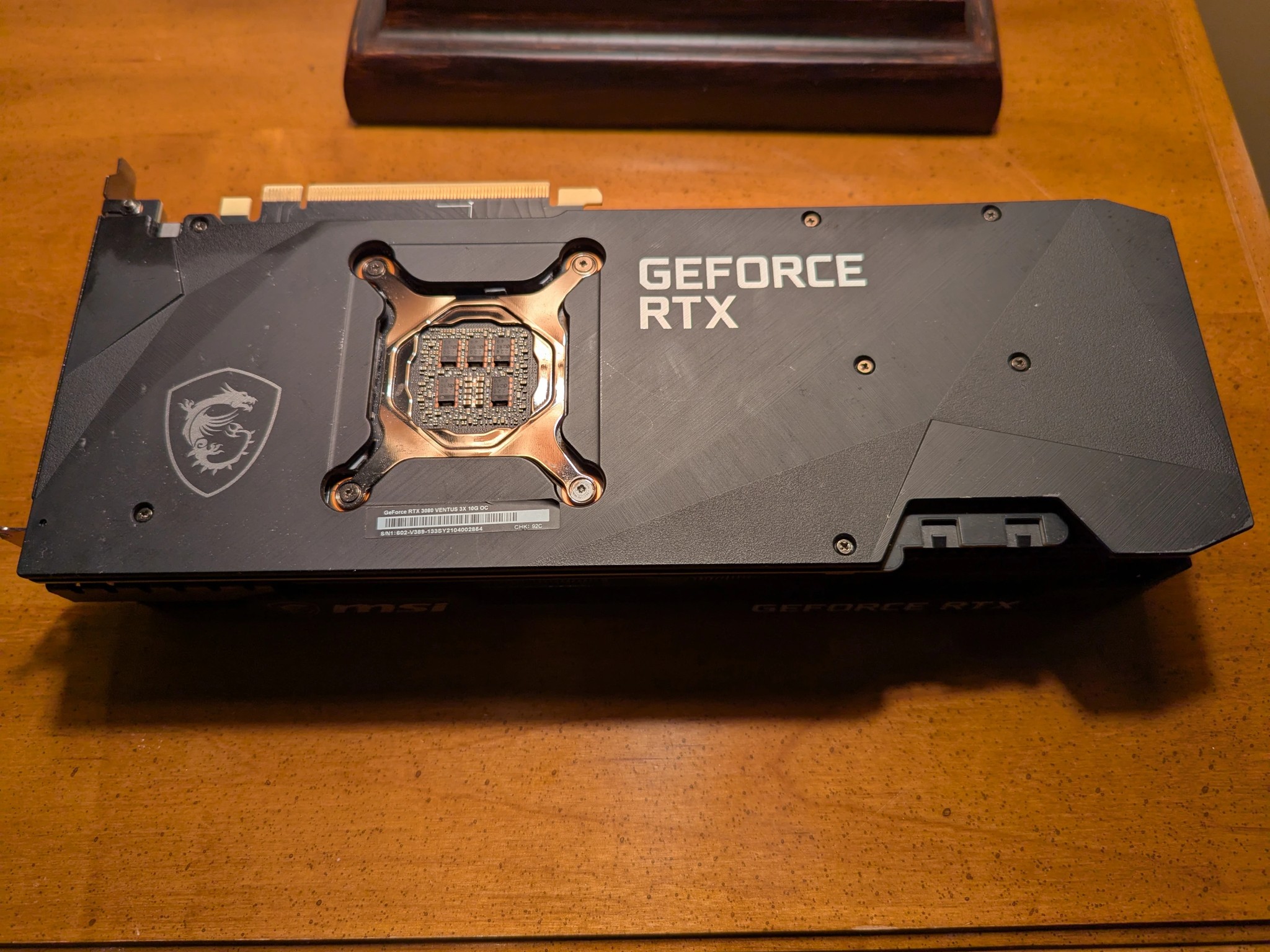 MSI GeForce RTX 3080 Ventus 3X 10GB OC