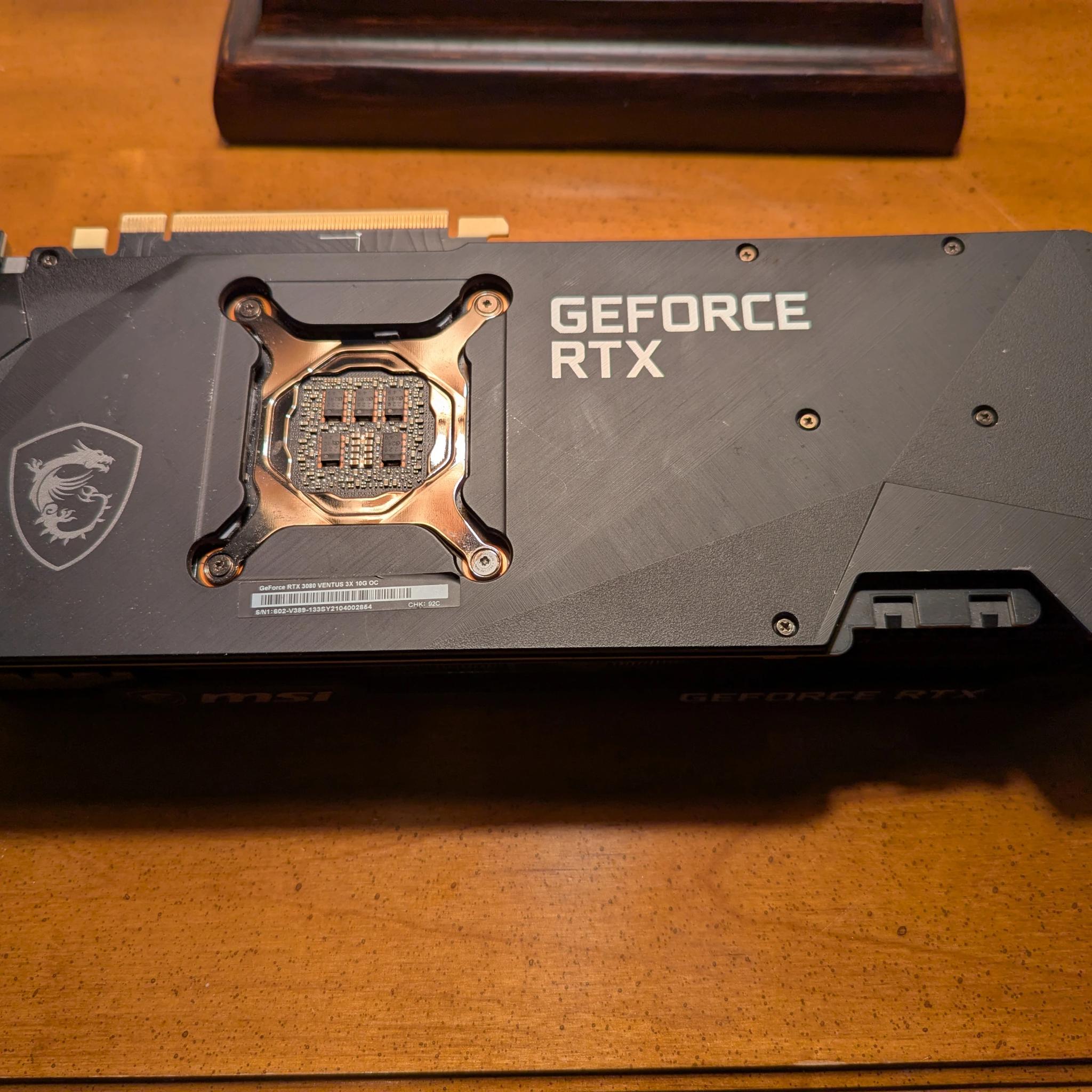 MSI GeForce RTX 3080 Ventus 3X 10GB OC