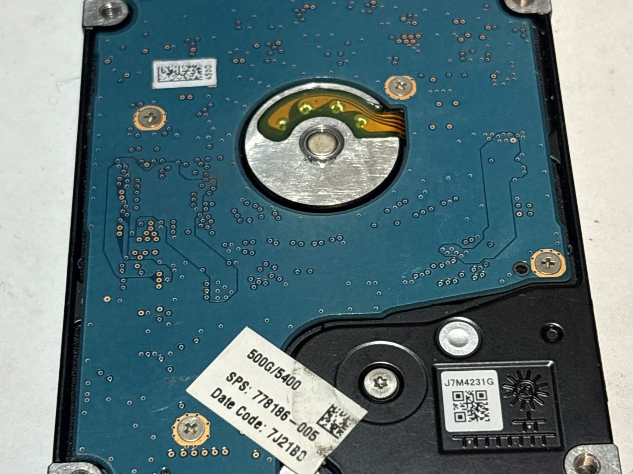 Toshiba 500GB SATA Laptop Hard Drive | Tested & Functional