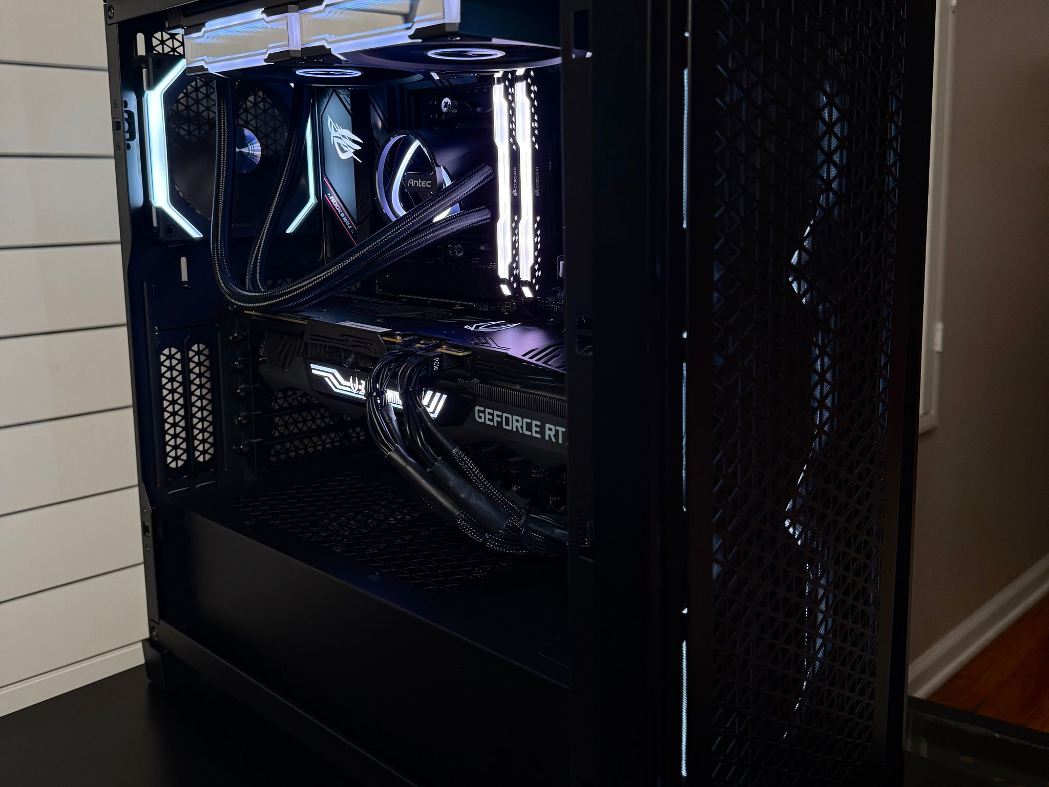 🖤 “Obsidian” — High-End Gaming PC | RTX 3080 Ti 12GB | Ryzen 7 5800X | 32GB Ram