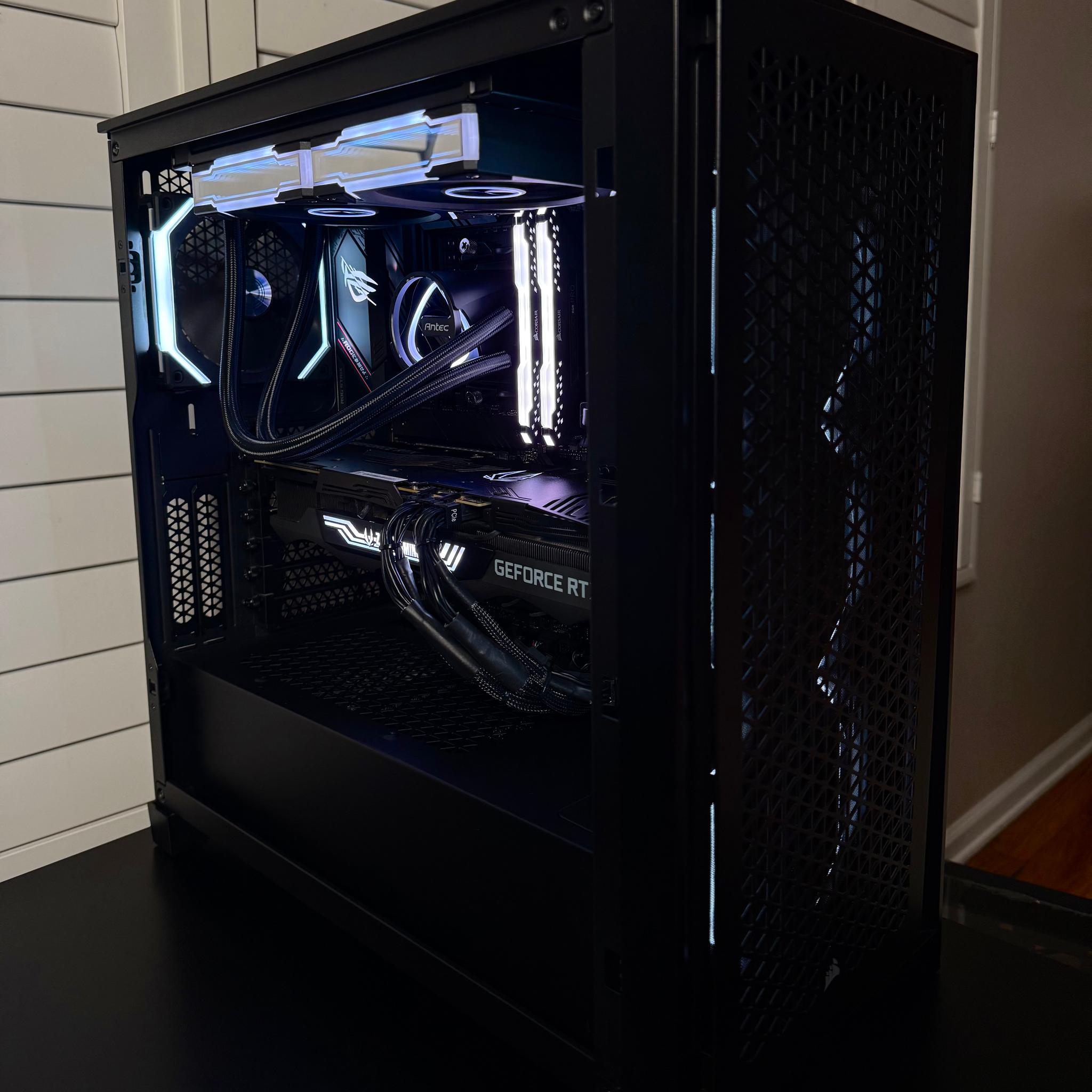 🖤 “Obsidian” — High-End Gaming PC | RTX 3080 Ti 12GB | Ryzen 7 5800X | 32GB Ram