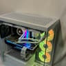 Pre-built All White Gaming PC Ryzen 5 4500 - Radeon 5700 XT NITRO+ 8GB