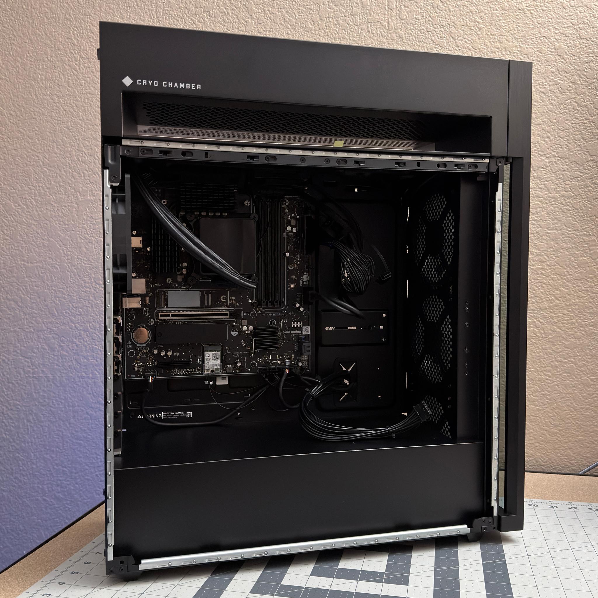 HP OMEN 45L Barebones — Z890/ LGA 1851 Motherboard - 360mm AIO - PSU - Case Fans