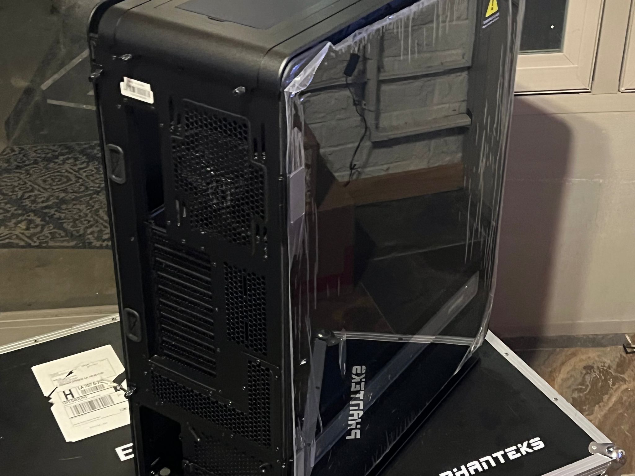 Phanteks Enthoo Elite E-ATX Full Tower Computer Case & Shipping Case *Brand New*