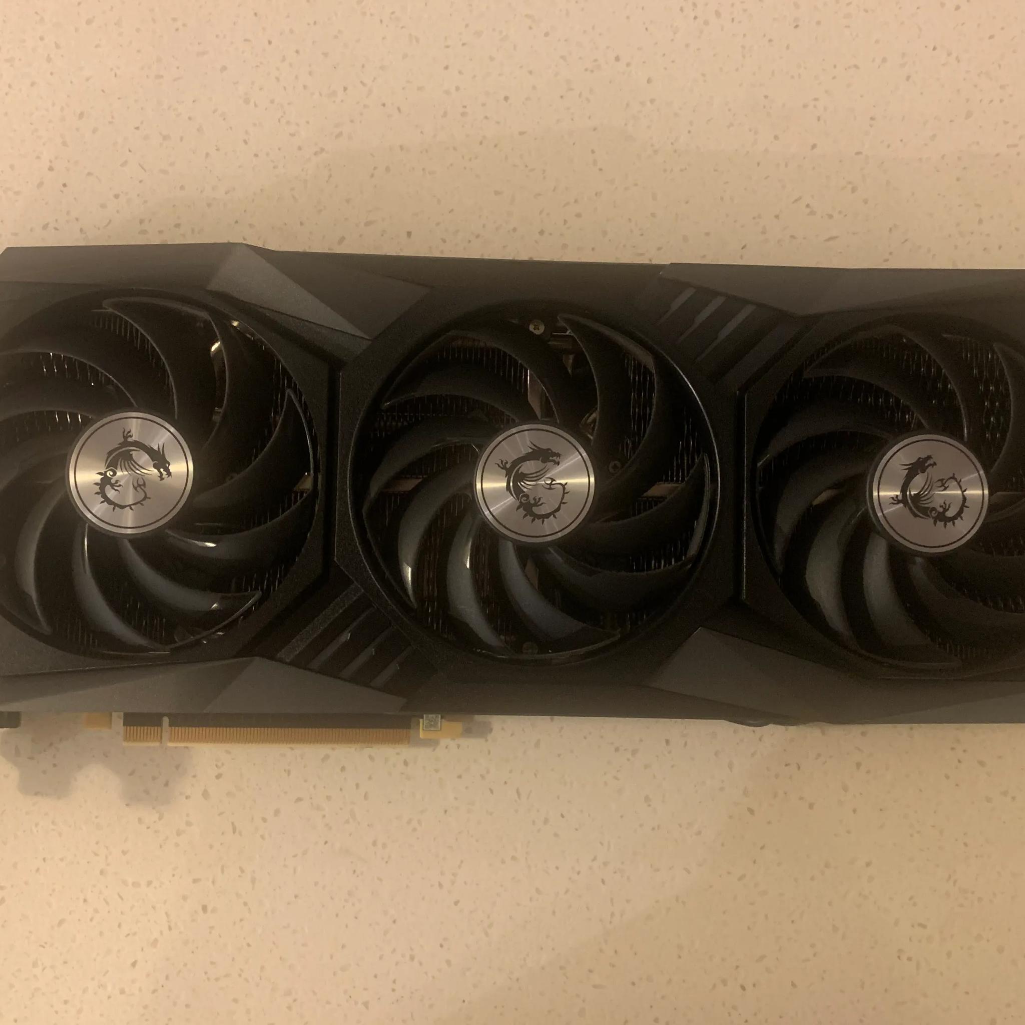 MSI GeForce RTX 3070 GAMING X Trio (W/ Original Accessories) 8GB GDDR6 Graphics Card