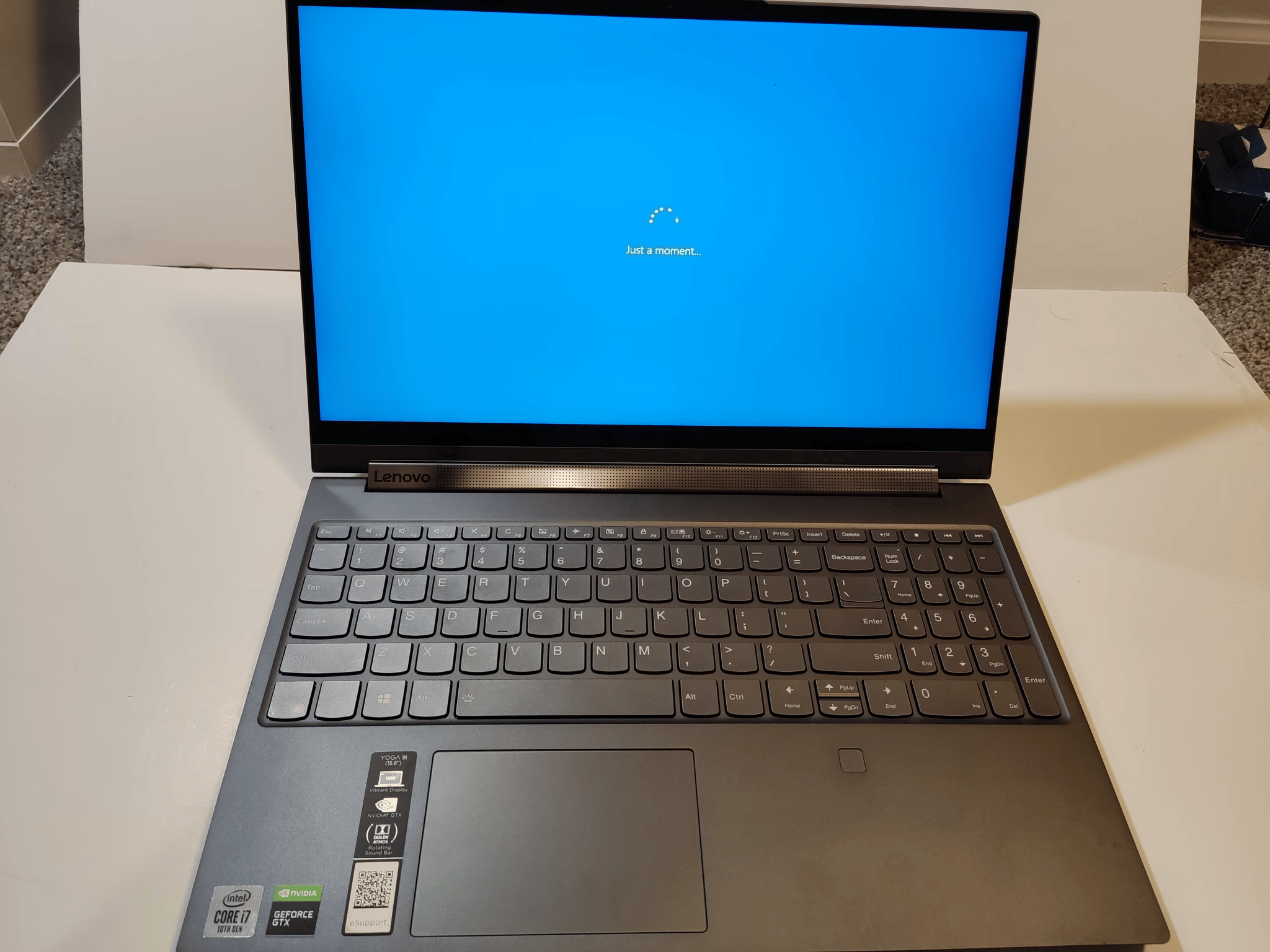 Lenovo Yoga 9i 15.6" 1080p 2-in-1 i7 10750H 1650Ti Laptop