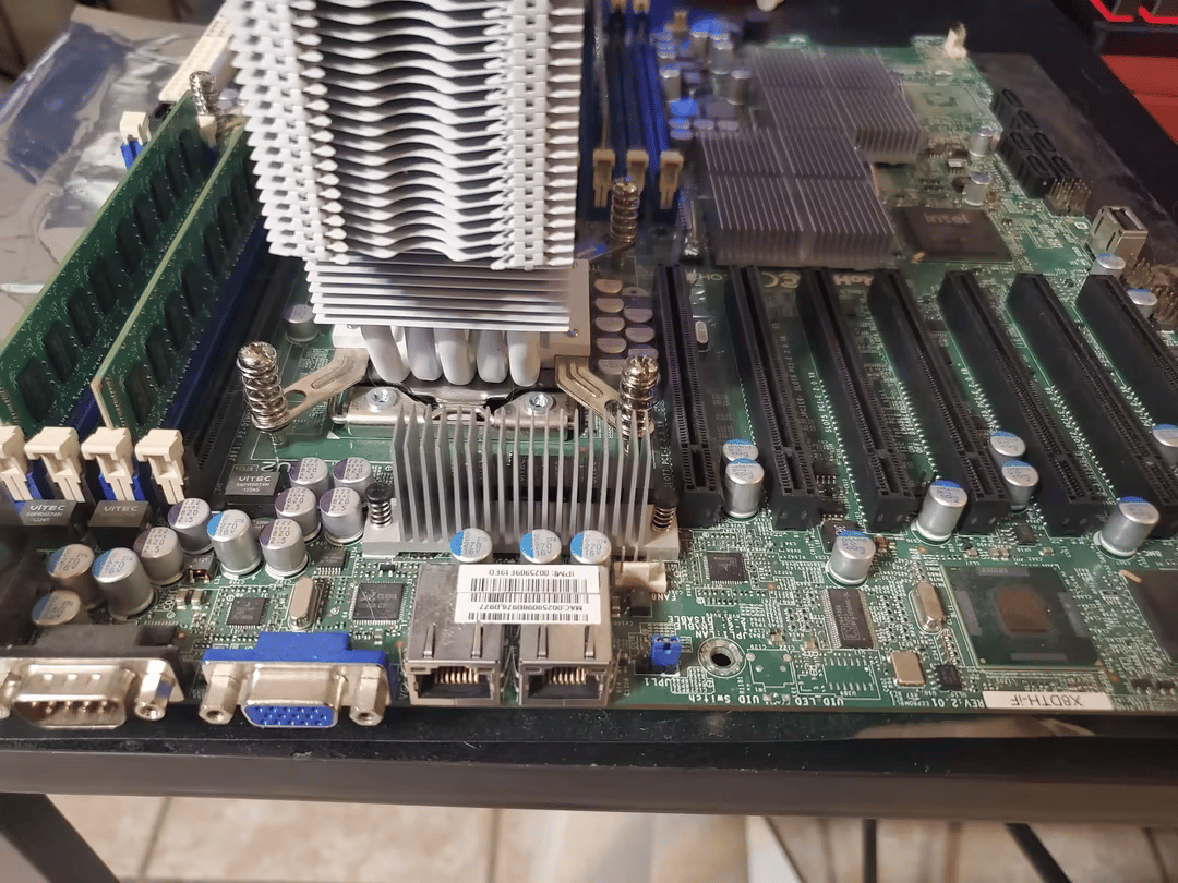 Supermicro X8DTH-IF-BM003 with CPU/RAM/HEATSINK