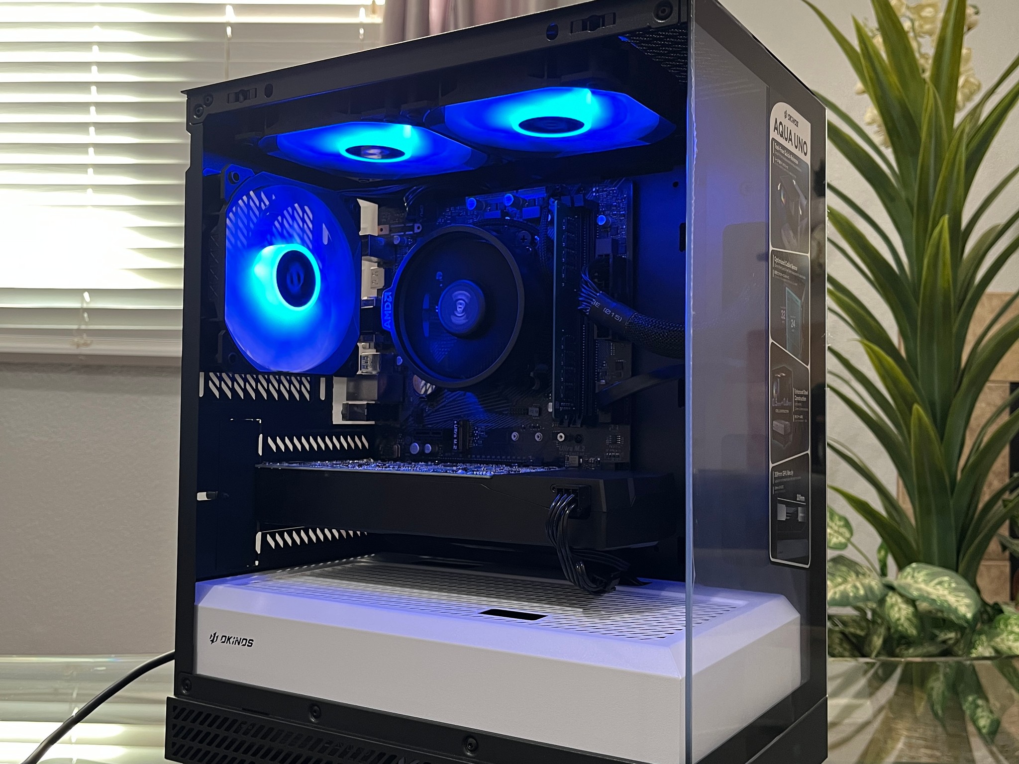 GTX 1060 6GB, Ryzen 7 1700, 8GB RAM | Black RGB Gaming Computer/PC