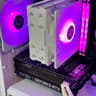 AMD Ryzen 5 5500/ RTX 2060 6GB Custom White RGB Gaming PC Bundle W/Keyboard/Mouse/Headset & Mic