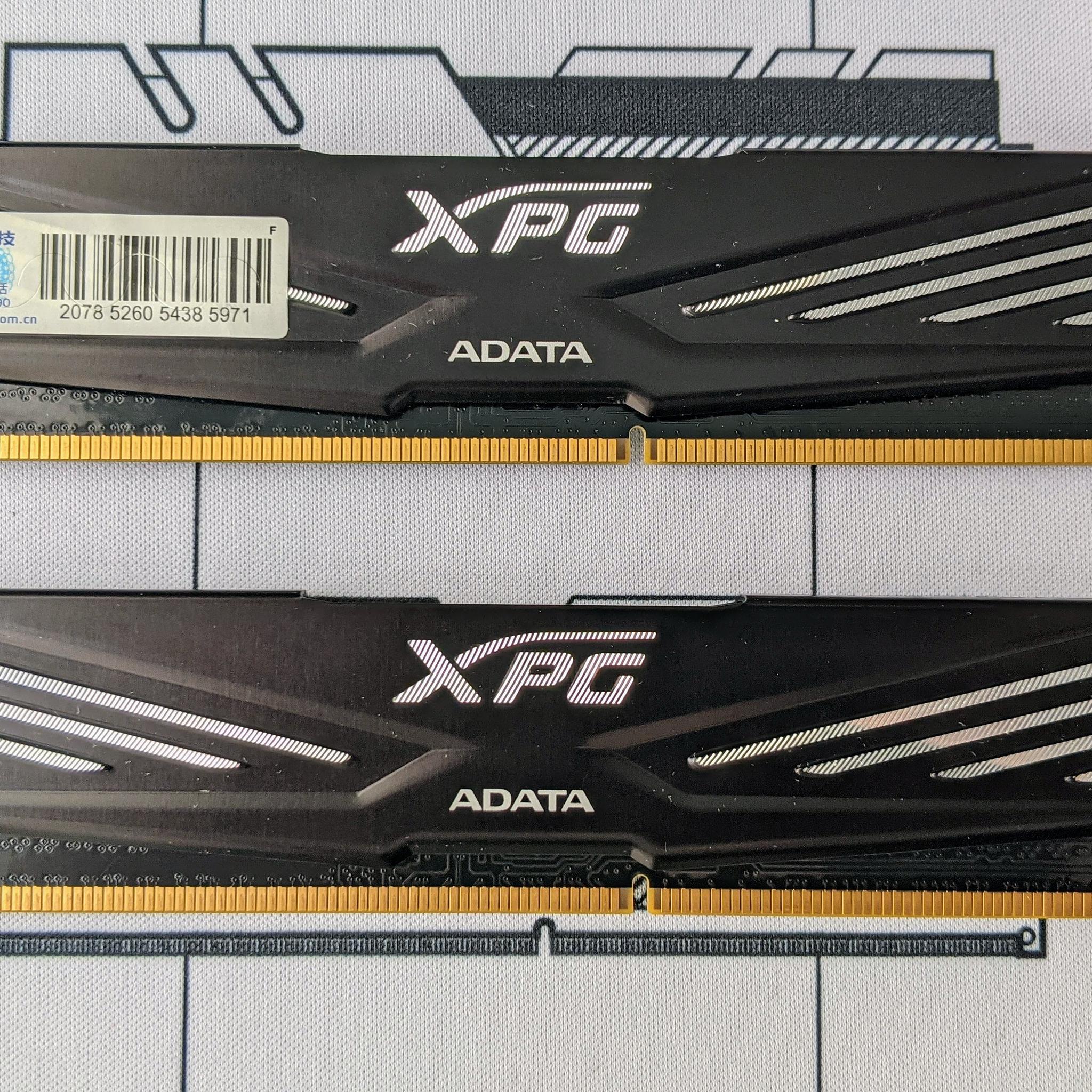 ADATA XPG 2x4gb DDR3 1600mhz CL9-9-9-24 @ 1.5v