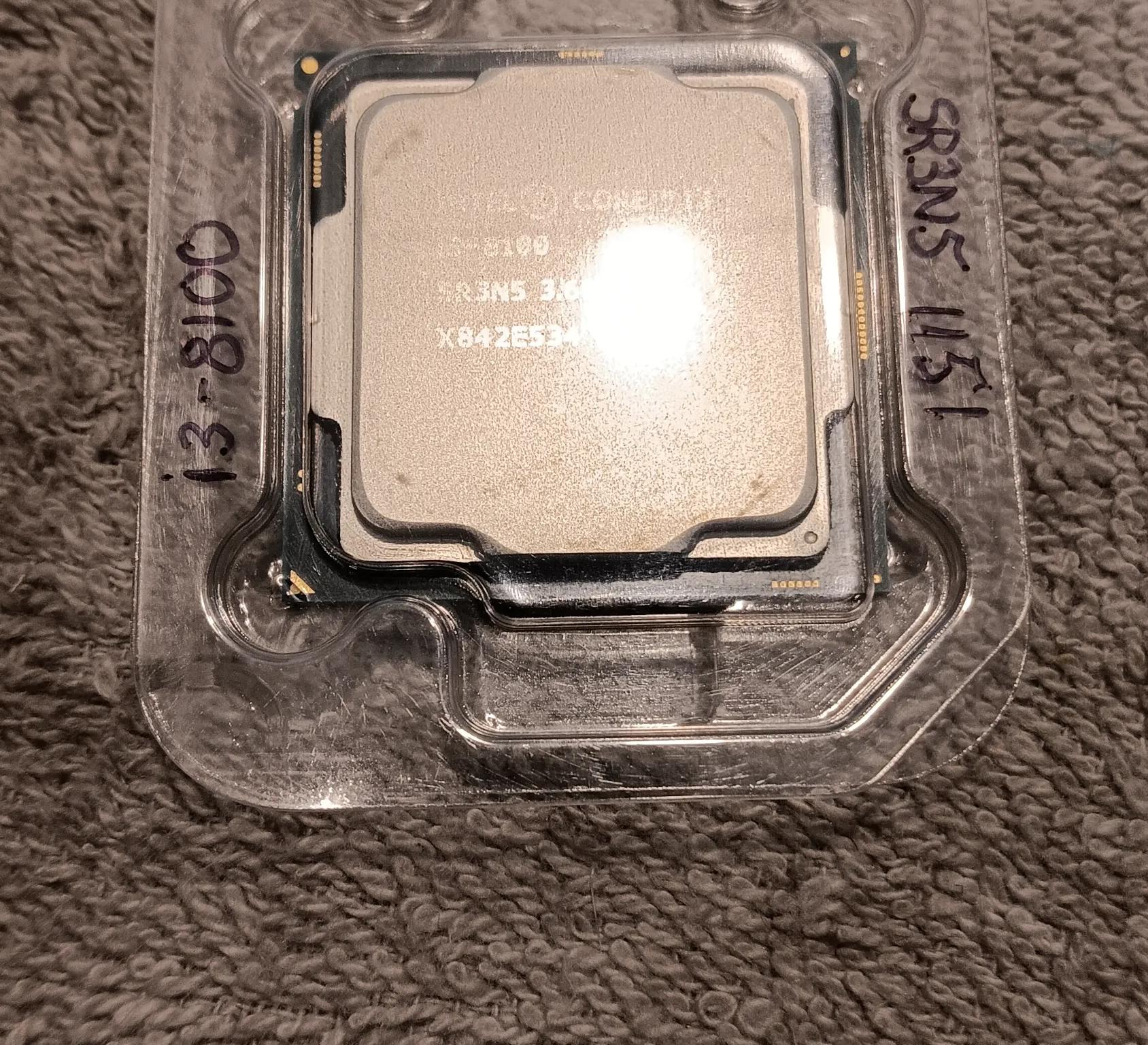 Intel Core i3-8100 SR3N5 3.6GHz 4 Core Processor