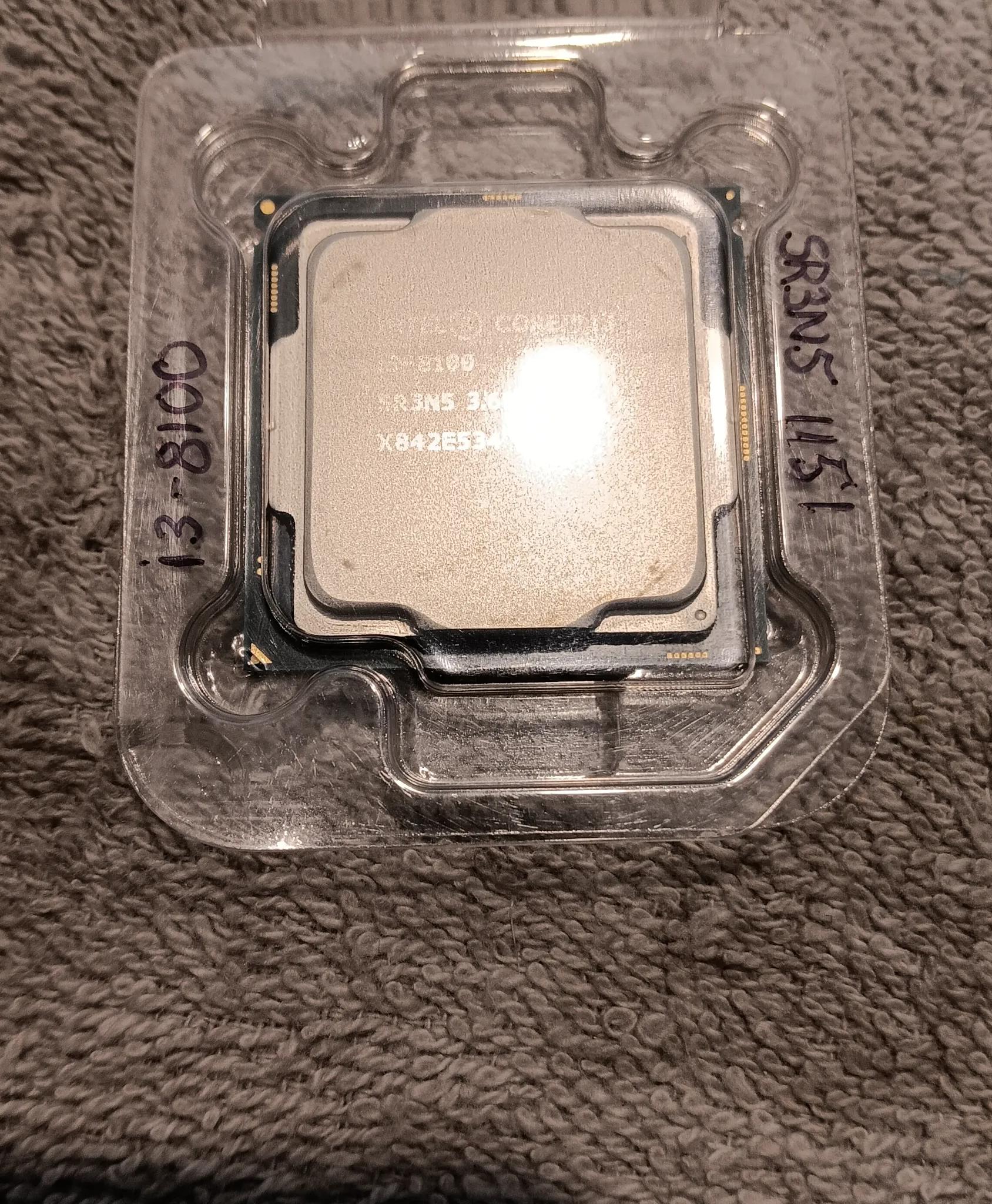 Intel Core i3-8100 SR3N5 3.6GHz 4 Core Processor
