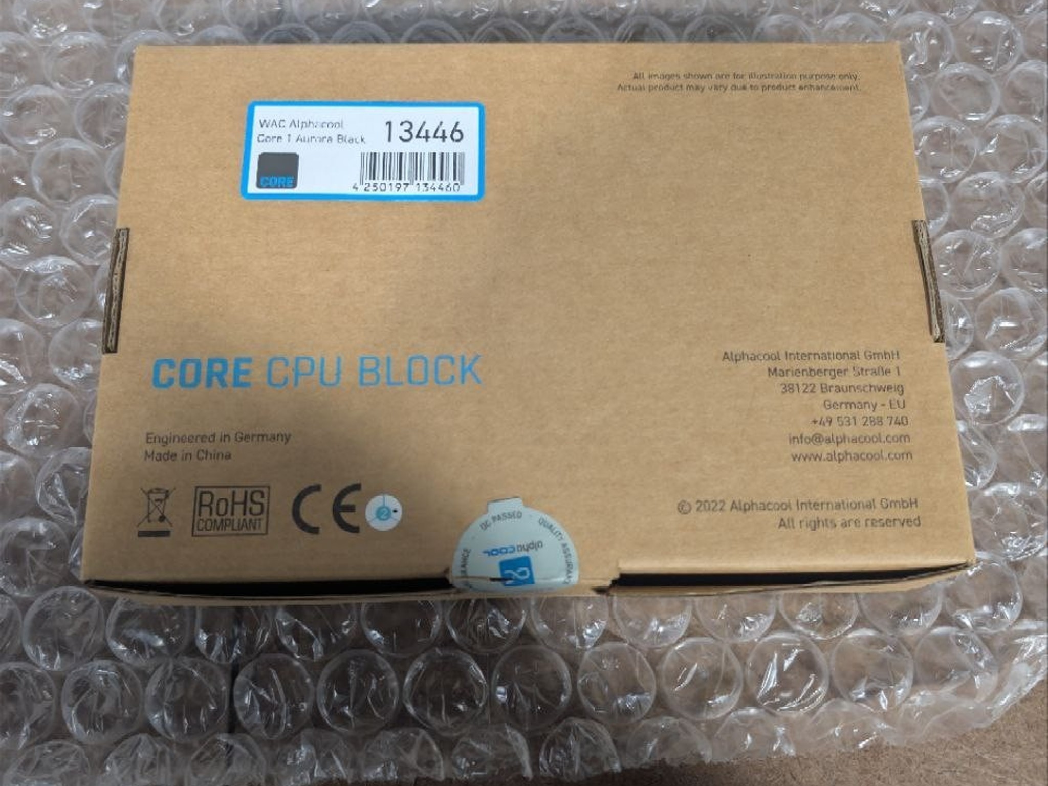 Alphacool Core 1 Aurora - Black (13446)