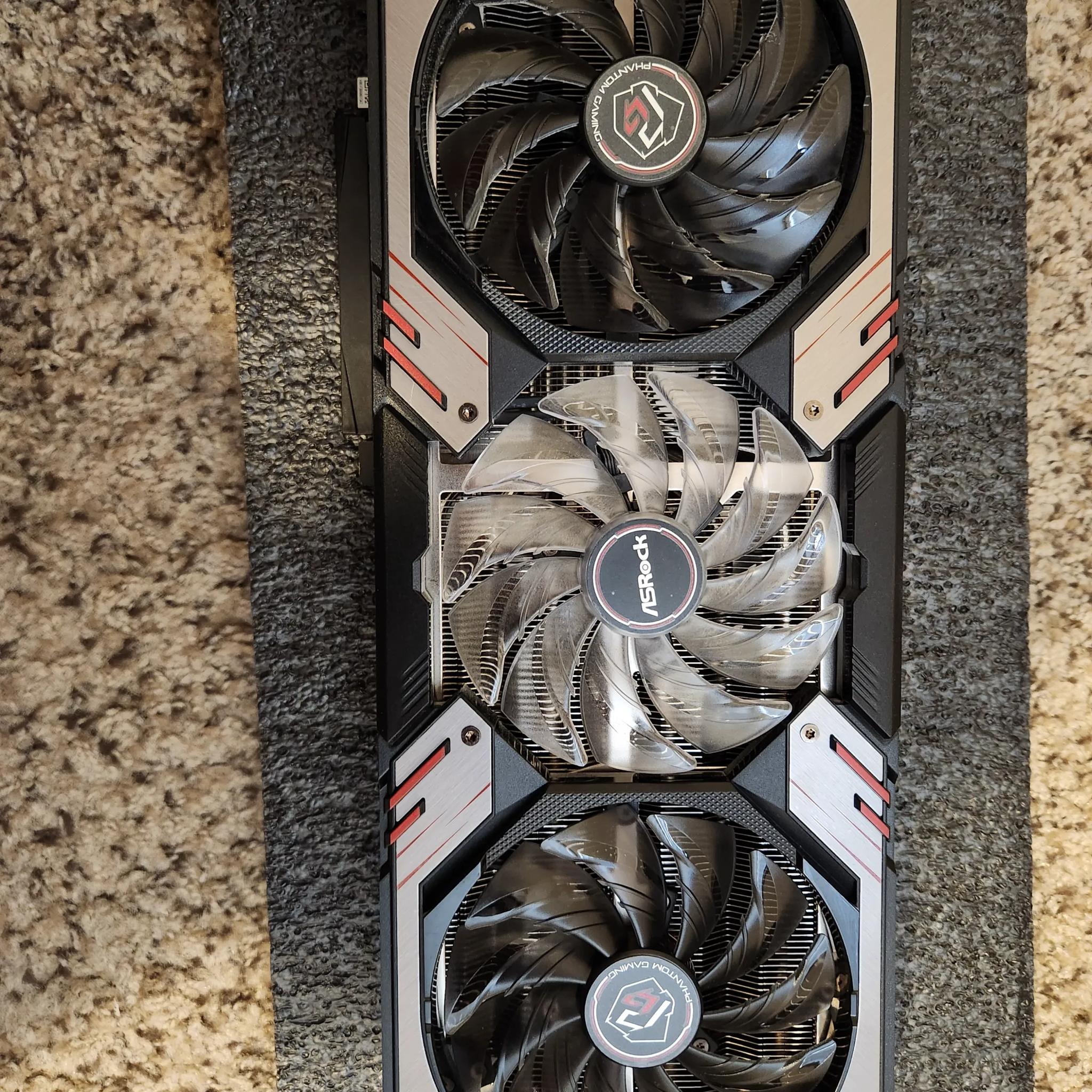 RX 6800 XT ASROCK Phantom Gaming 16GBs