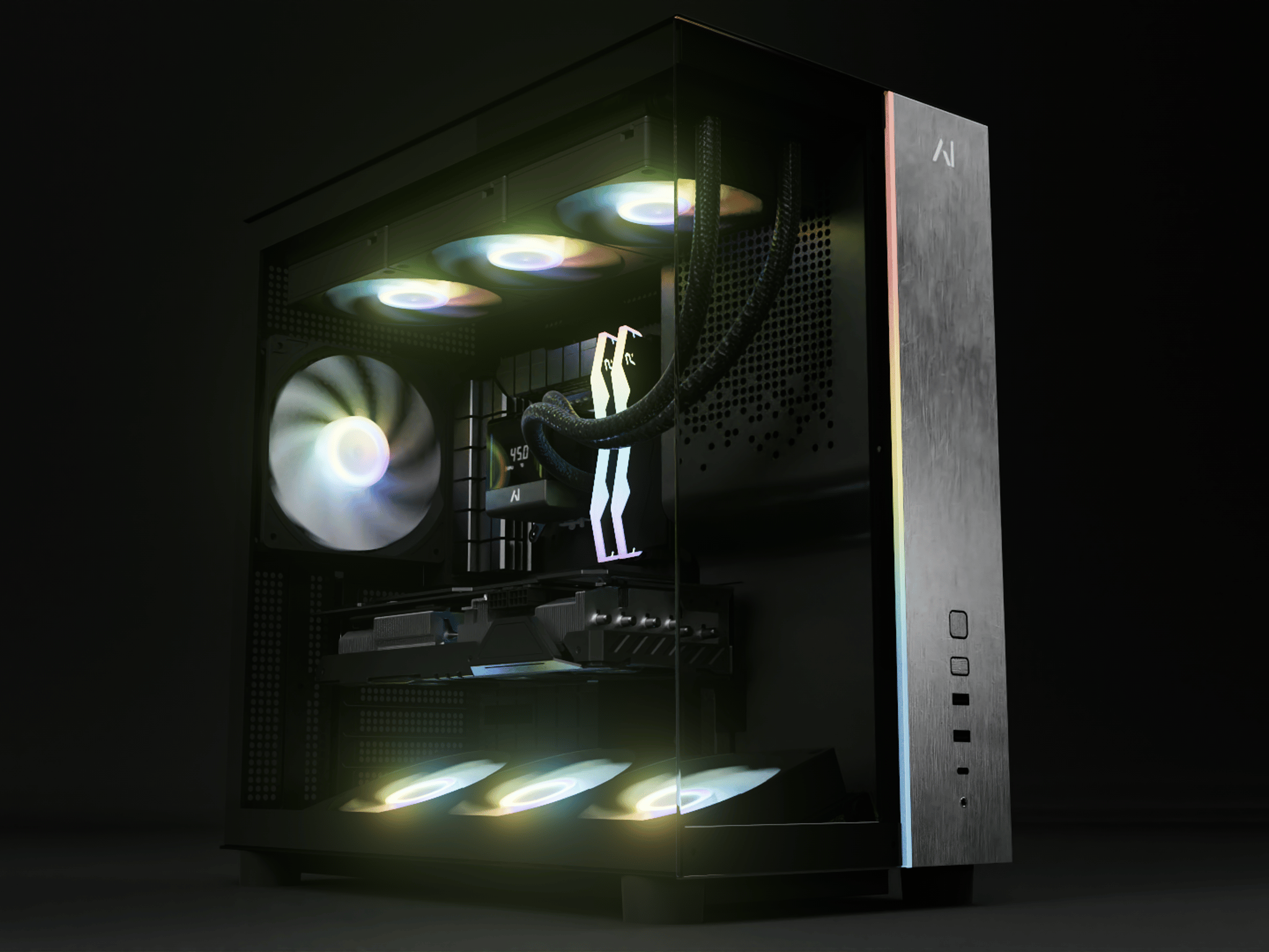 Ryzen 7 9800X3D | RTX 5070 Ti 16GB | 32GB DDR5 (6000 MTs) | 2TB SSD | Digital Display | 850w | AI V3