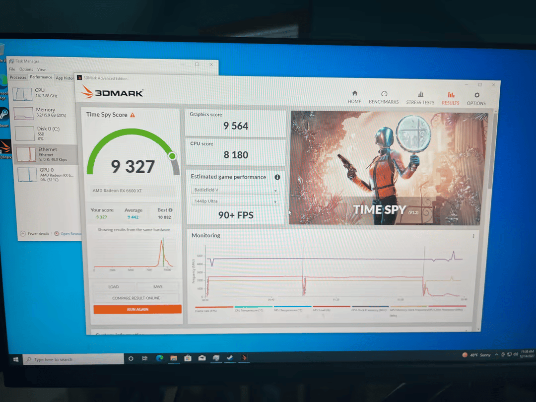 New midrange gaming pc 6600xt