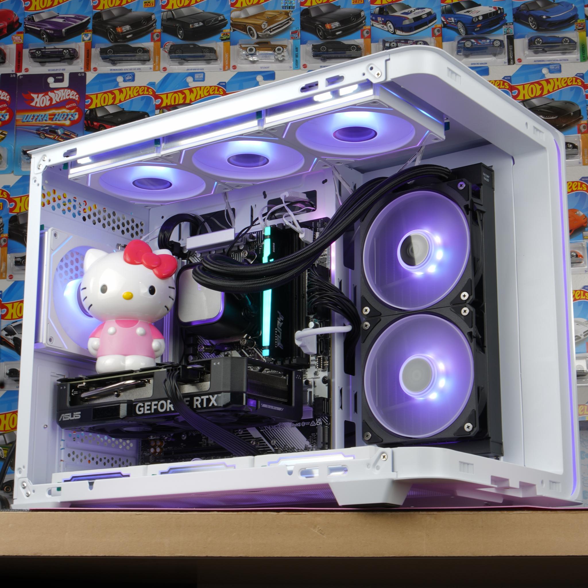 🟣 AMETHYST - RTX 4060 | Ryzen 5 9600X | 16GB DDR5 | 1TB | WiFi/BT Gaming PC 🟣
